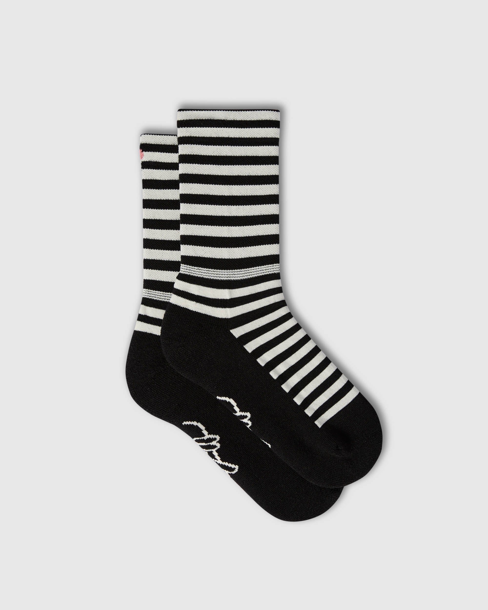 #MERINO RINGLET - WHITE / BLACK