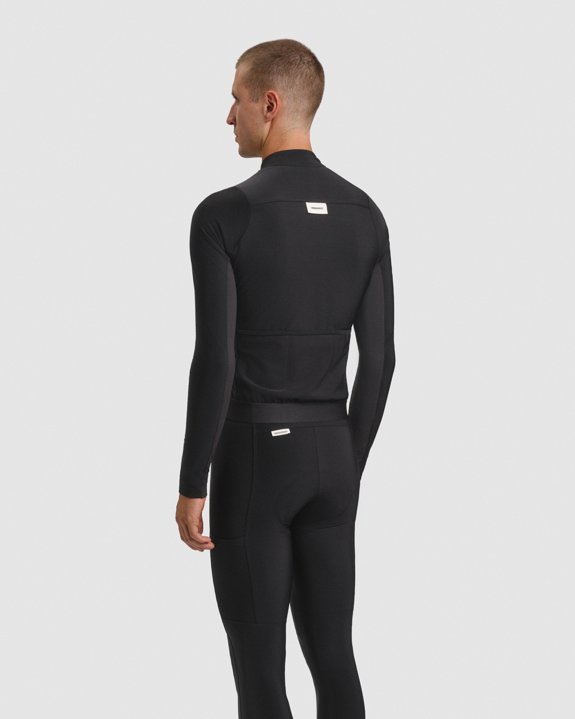 #ROAD JERSEY LS THERMAL MEN BLACK