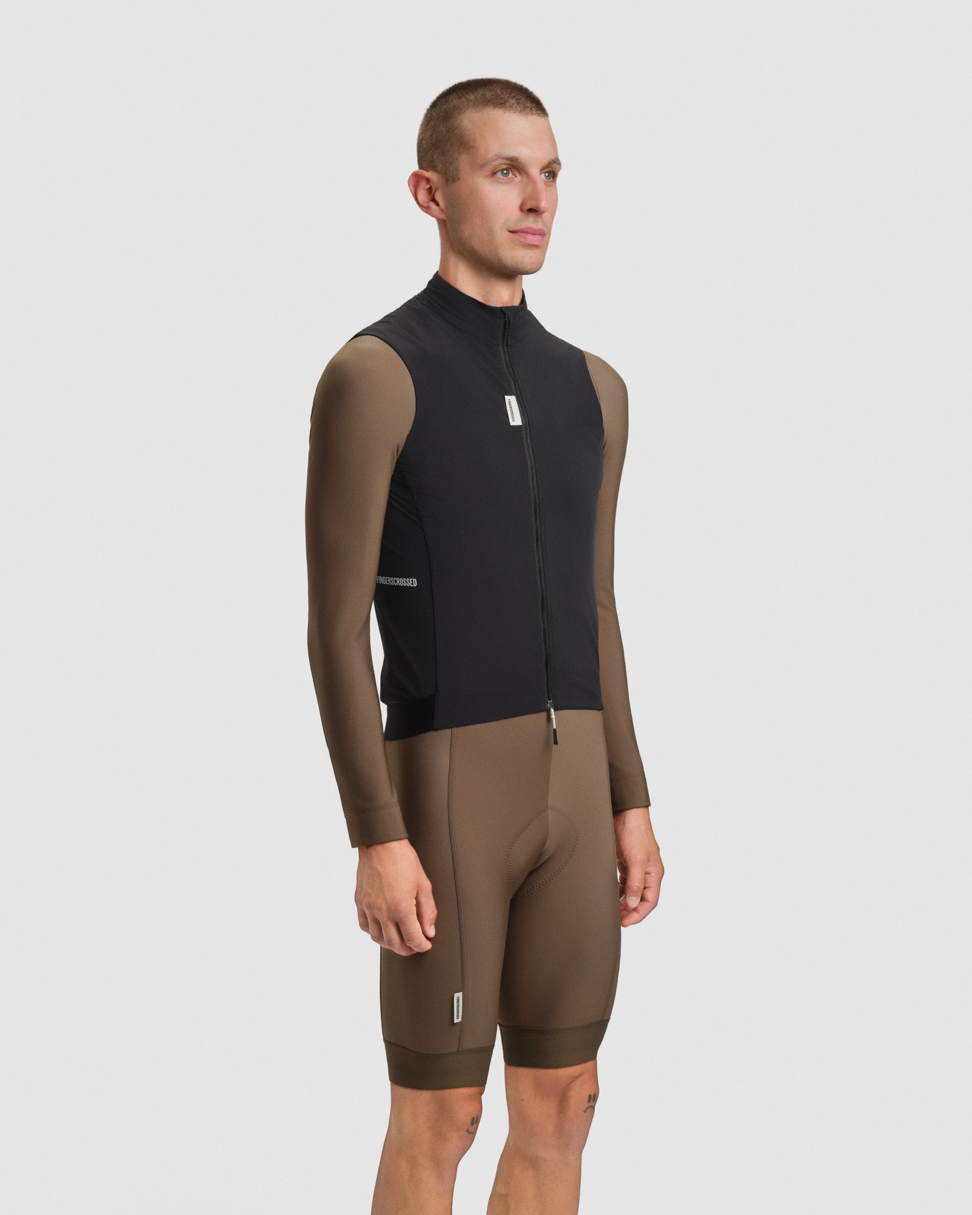 #ROAD WIND VEST INSULATED HERREN BLACK