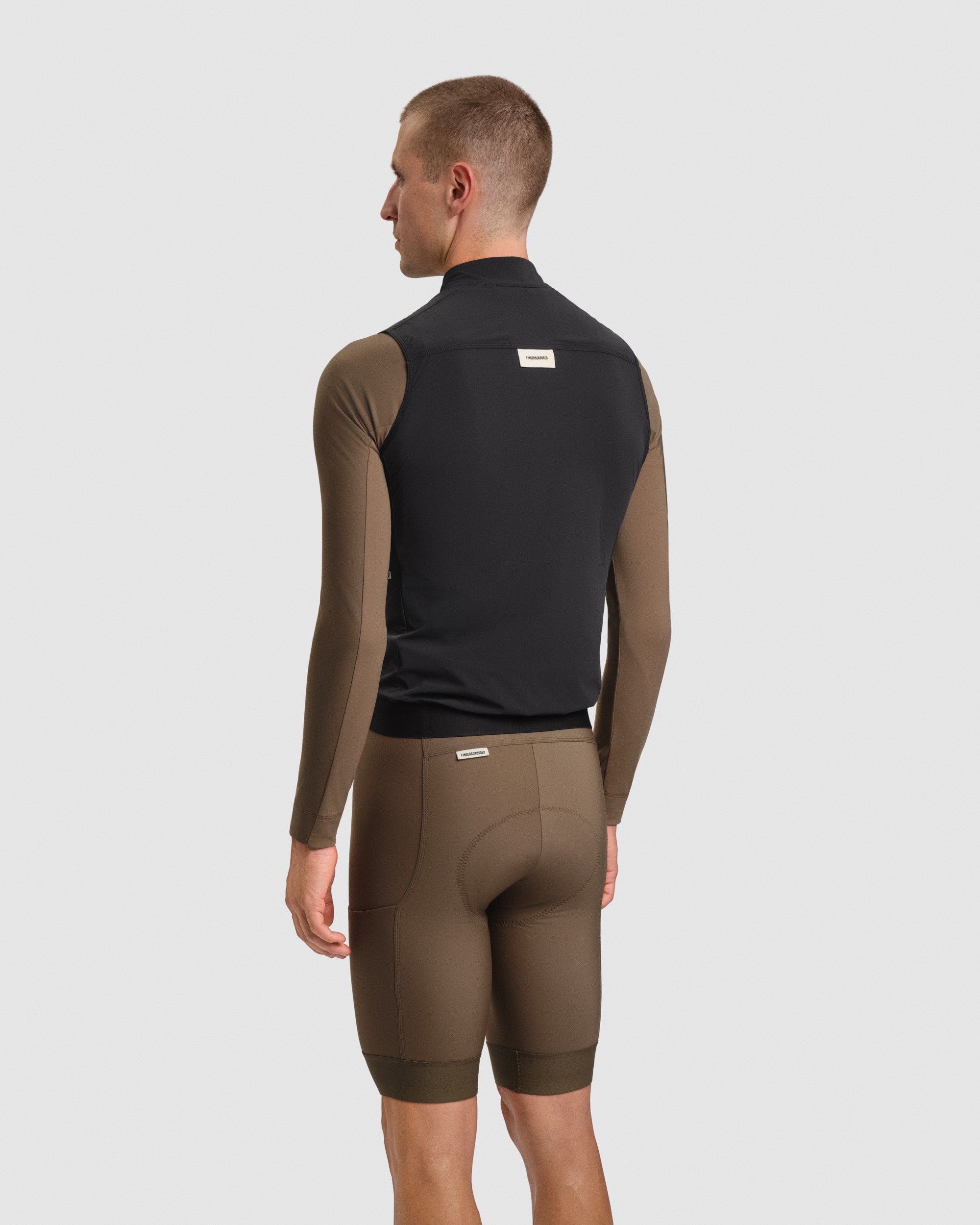 #ROAD WIND VEST INSULATED MEN BLACK