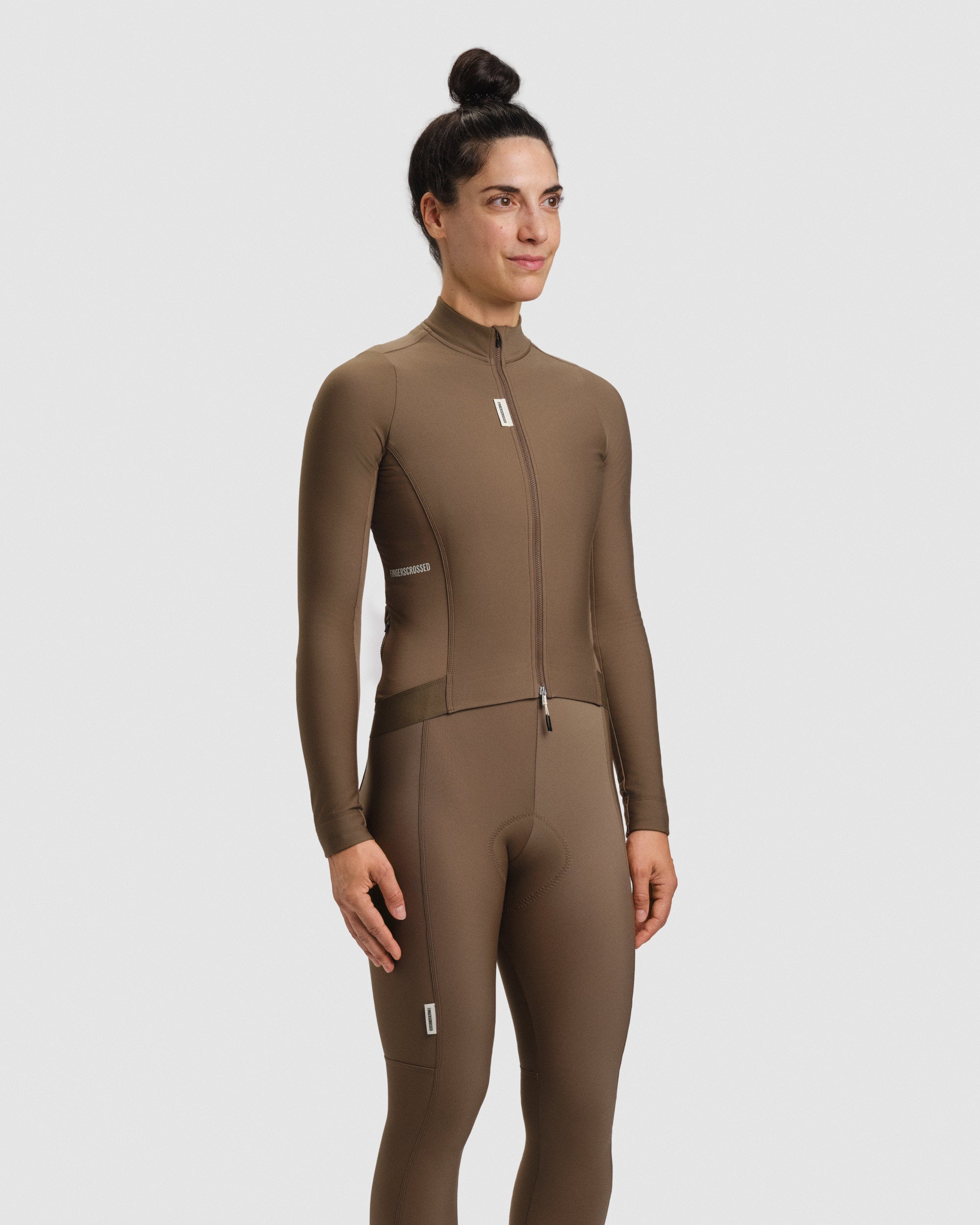 #ROAD JERSEY LS THERMAL WOMEN GROUND