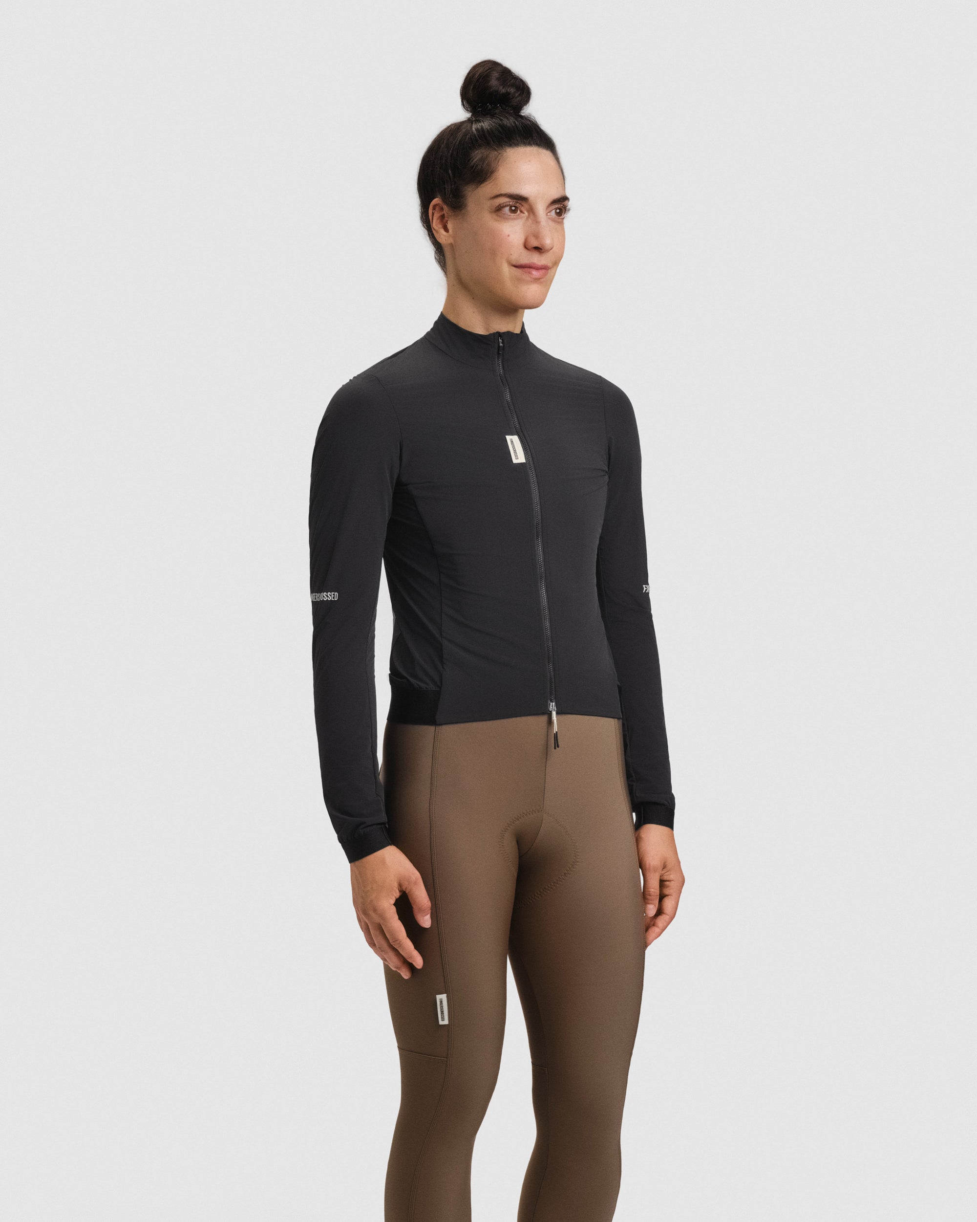 #ROAD WIND JACKET INSULATED DAMEN BLACK