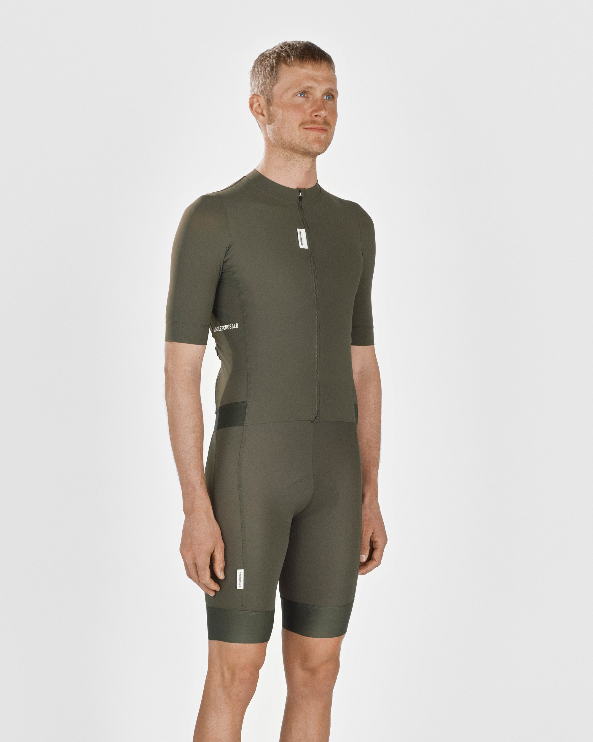 #ROAD JERSEY MEN OLIVE