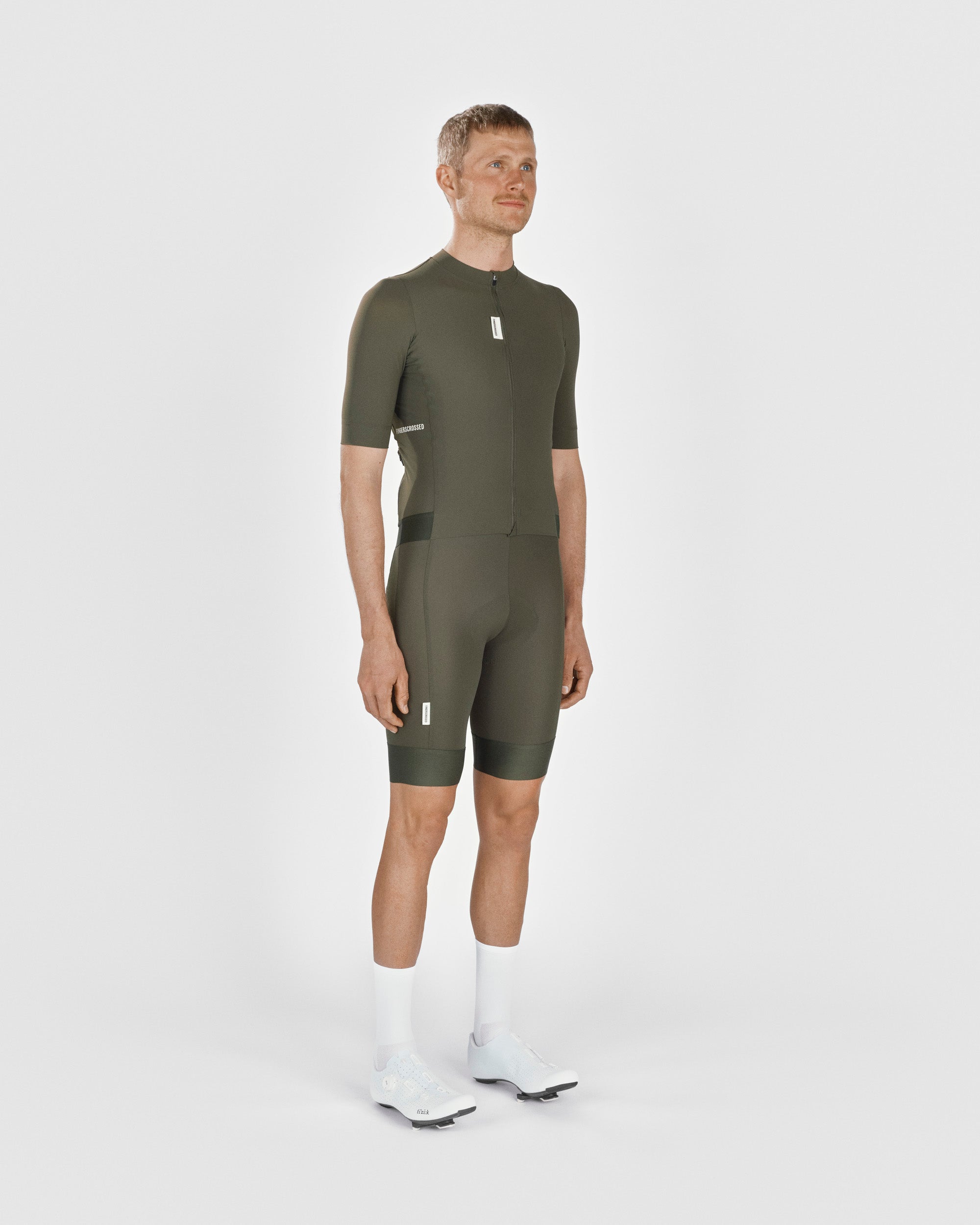 #ROAD JERSEY MEN OLIVE