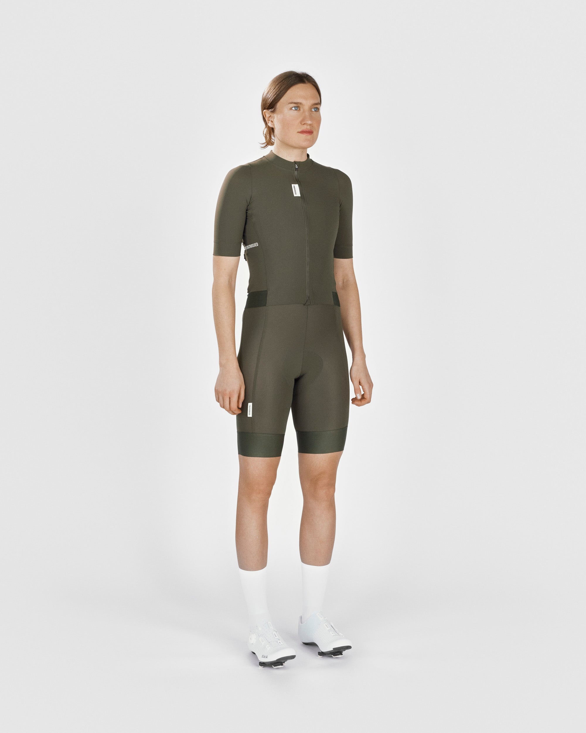 #ROAD JERSEY WOMEN OLIVE
