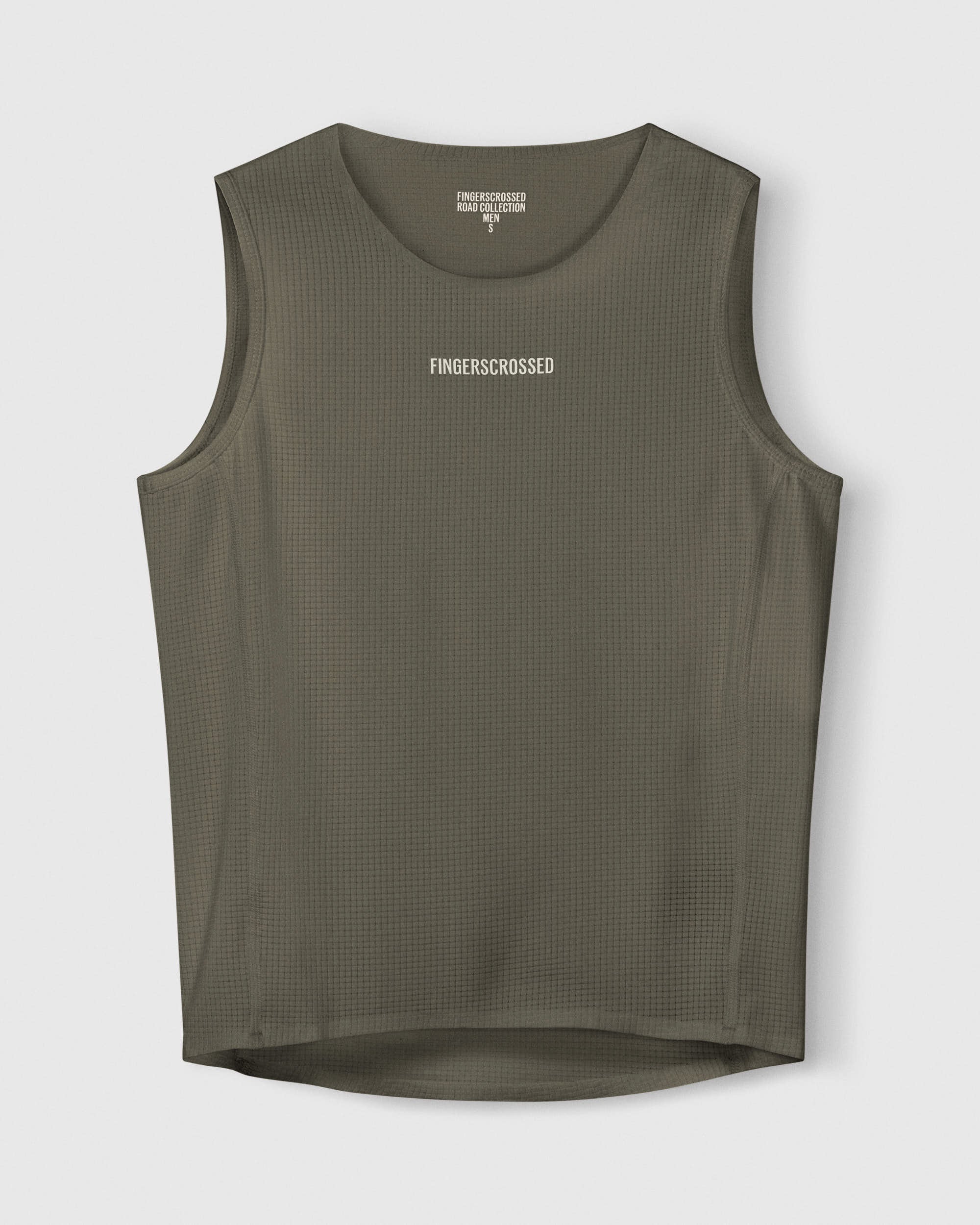 #ROAD BASELAYER MEN OLIVE