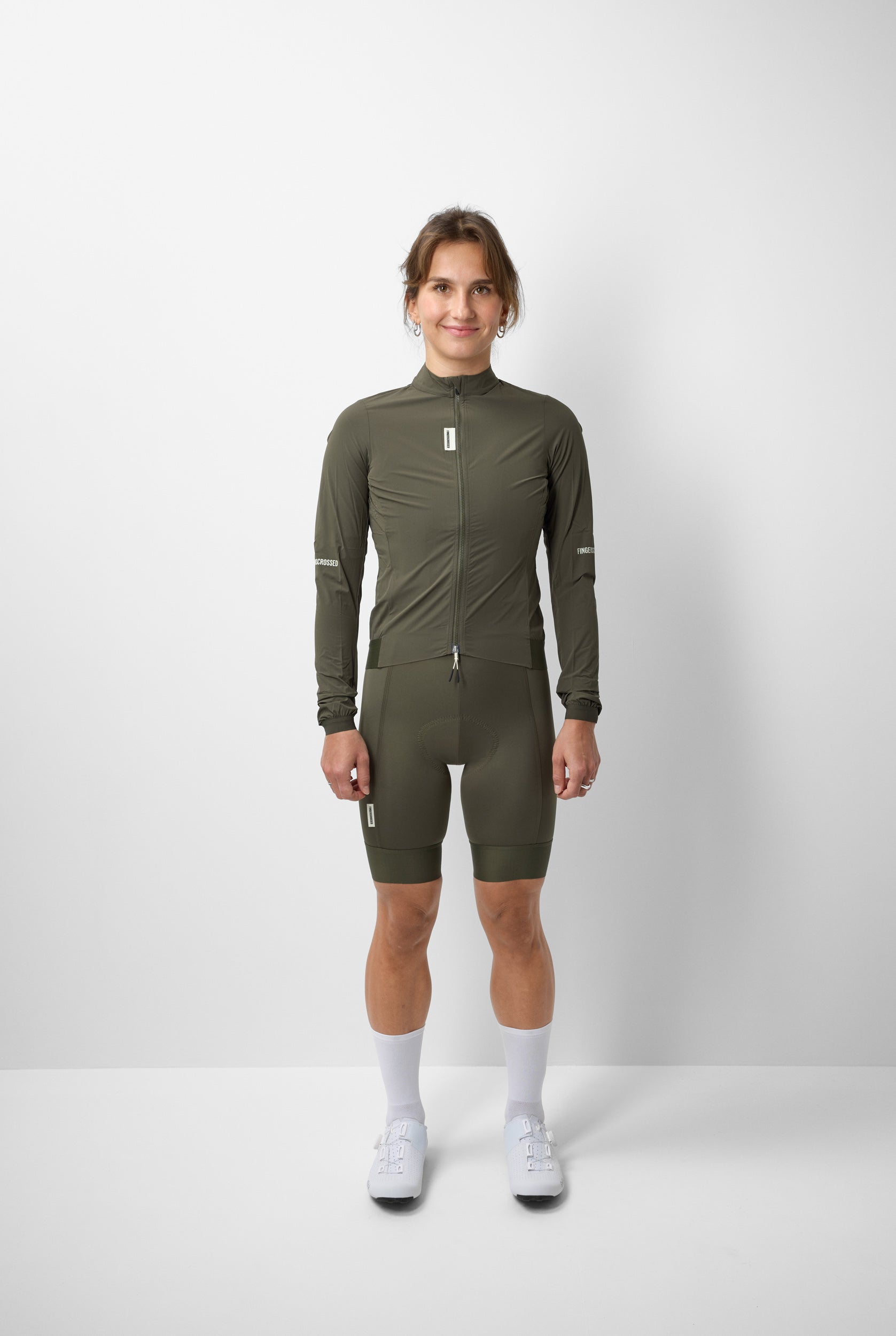 #ROAD WIND JACKET WOMEN OLIVE