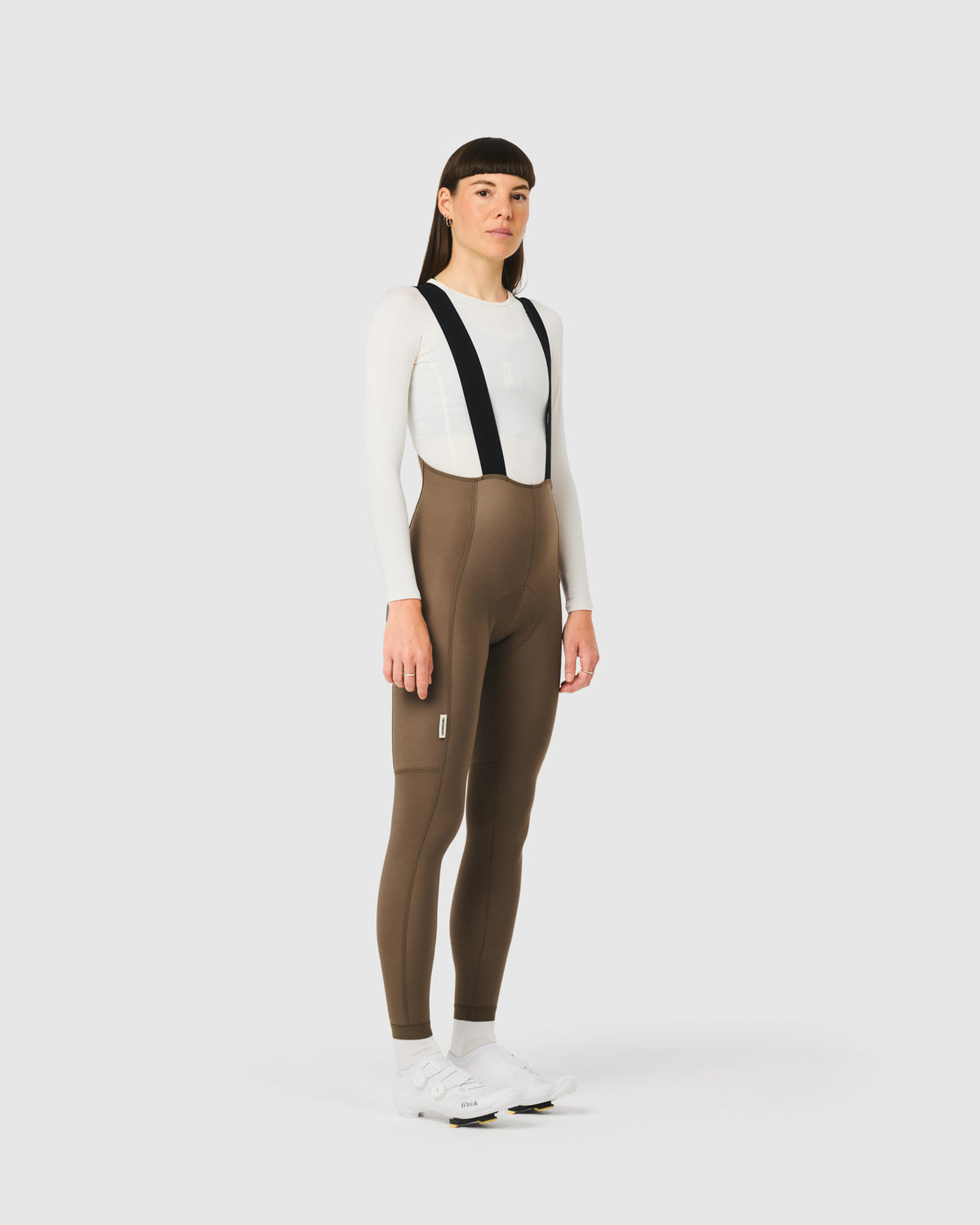 #ROAD BIB LONG THERMAL WOMEN GROUND