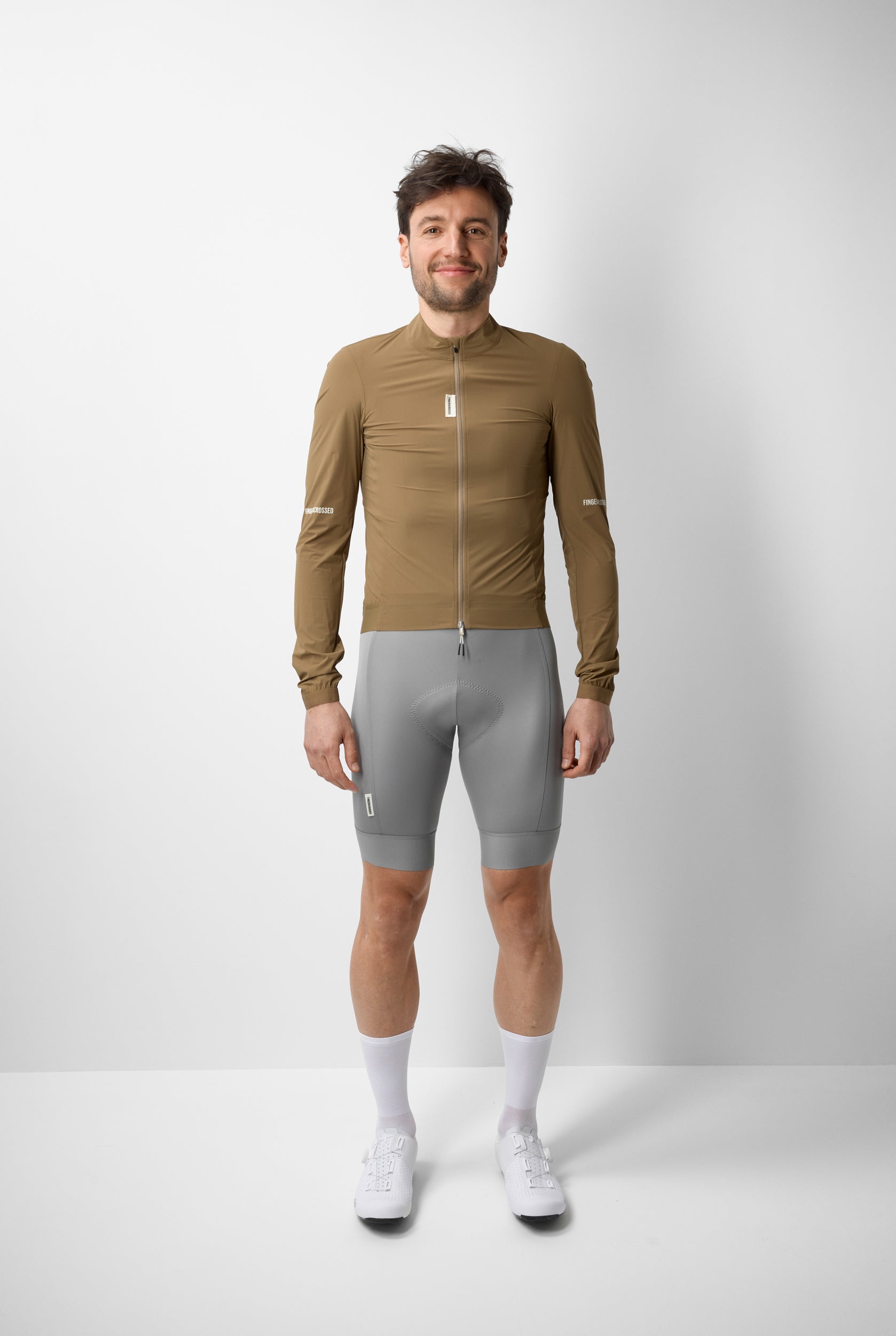 #ROAD WIND JACKET MEN WALNUT