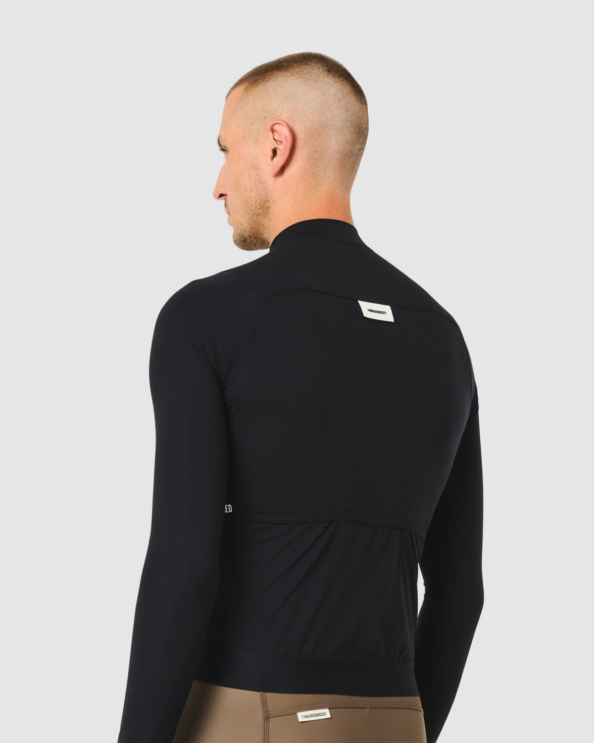 #ROAD JERSEY LS MEN BLACK