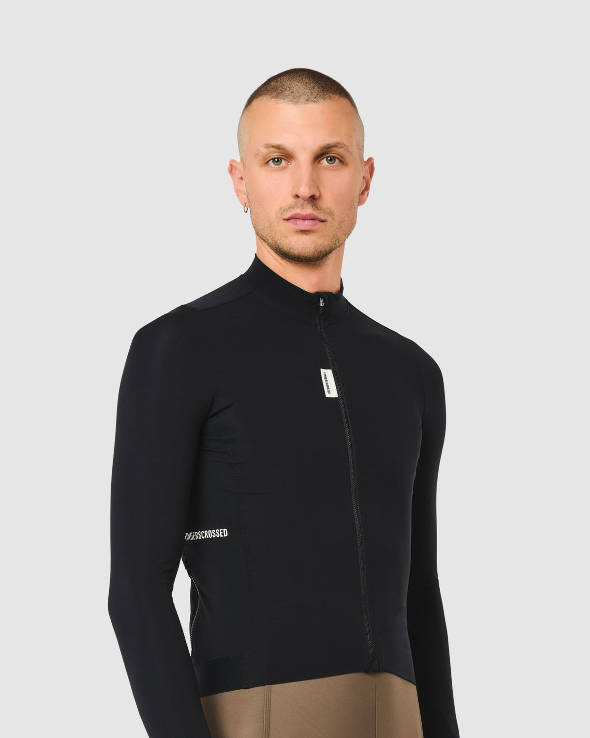 #ROAD JERSEY LS HERREN BLACK