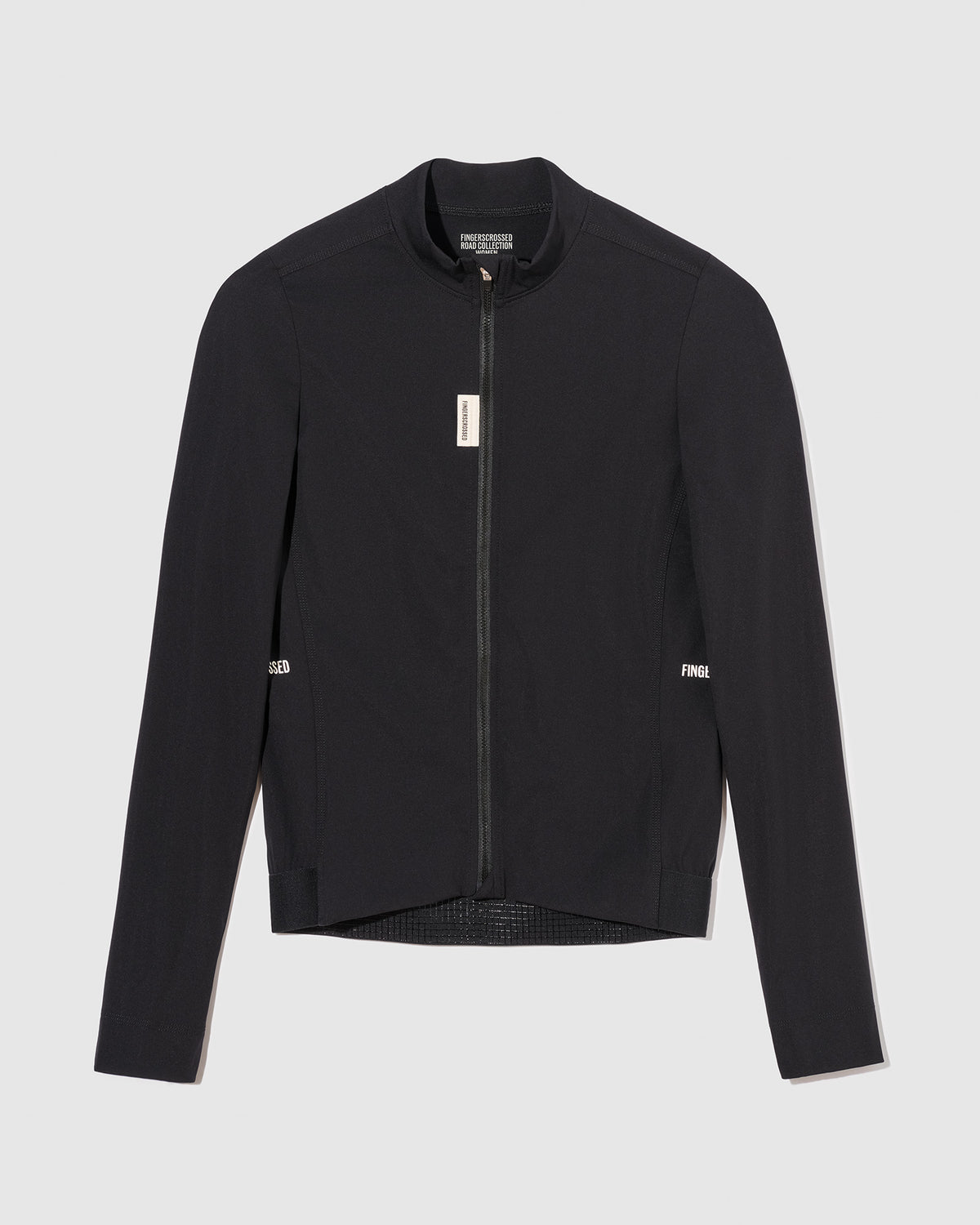 #ROAD JERSEY LS WOMEN BLACK