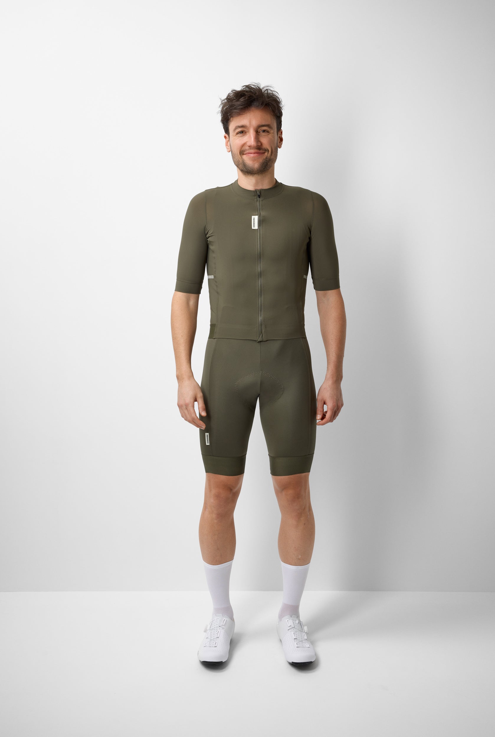 #ROAD JERSEY HERREN OLIVE