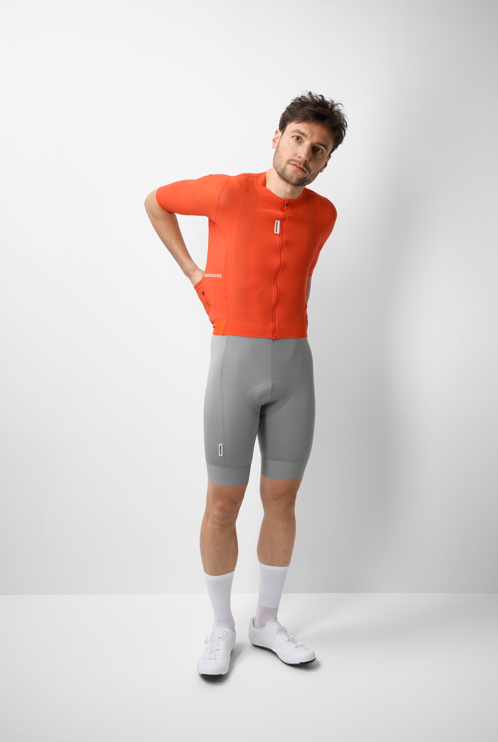 #ROAD JERSEY MEN POPPY RED