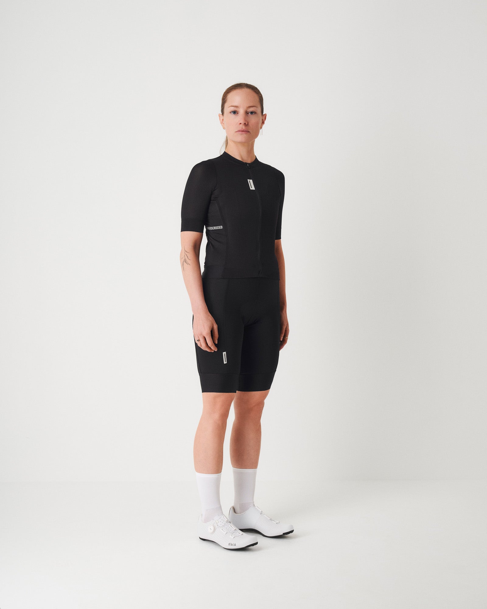 #ROAD JERSEY SUPER LIGHT DAMEN BLACK