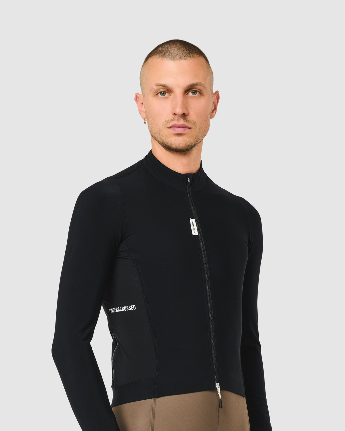 #ROAD JERSEY LS THERMAL HERREN BLACK
