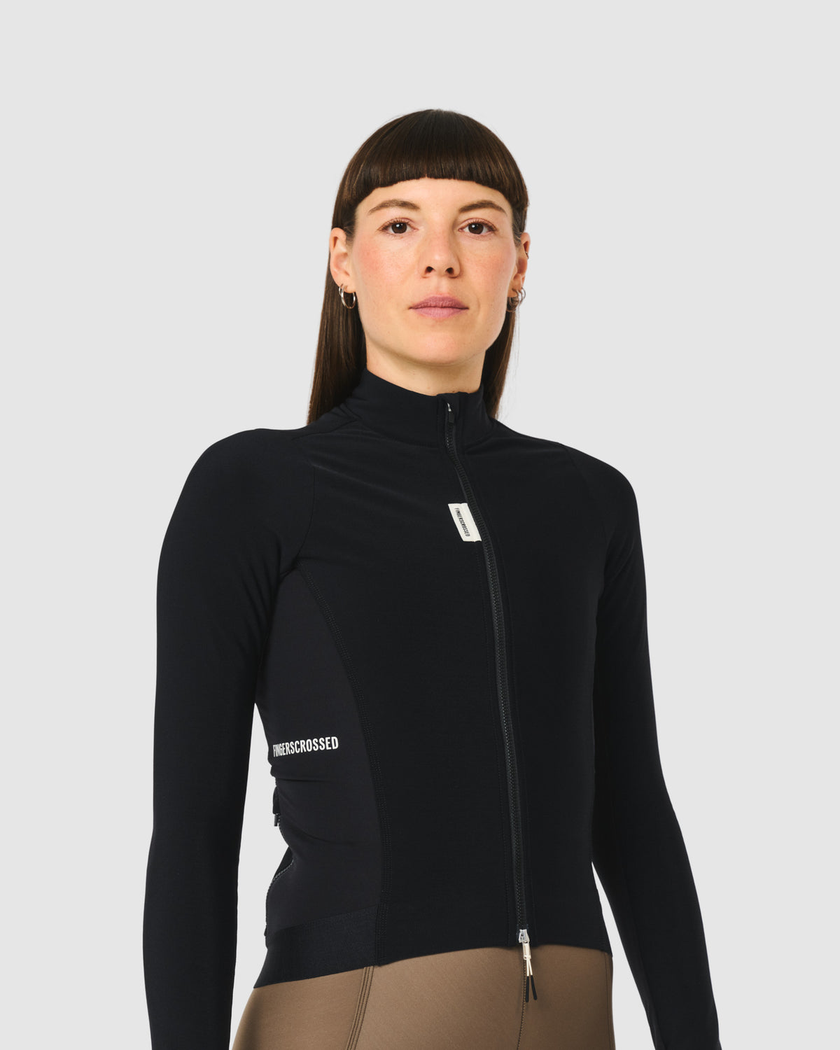 #ROAD JERSEY LS THERMAL WOMEN BLACK