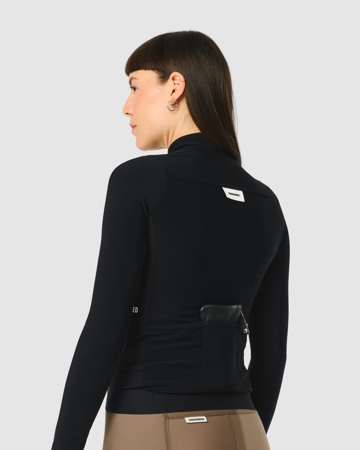 #ROAD JERSEY LS THERMAL WOMEN BLACK