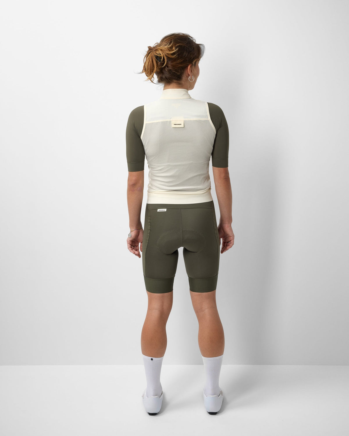 #ROAD WIND VEST DAMEN ANTIQUE CREAM