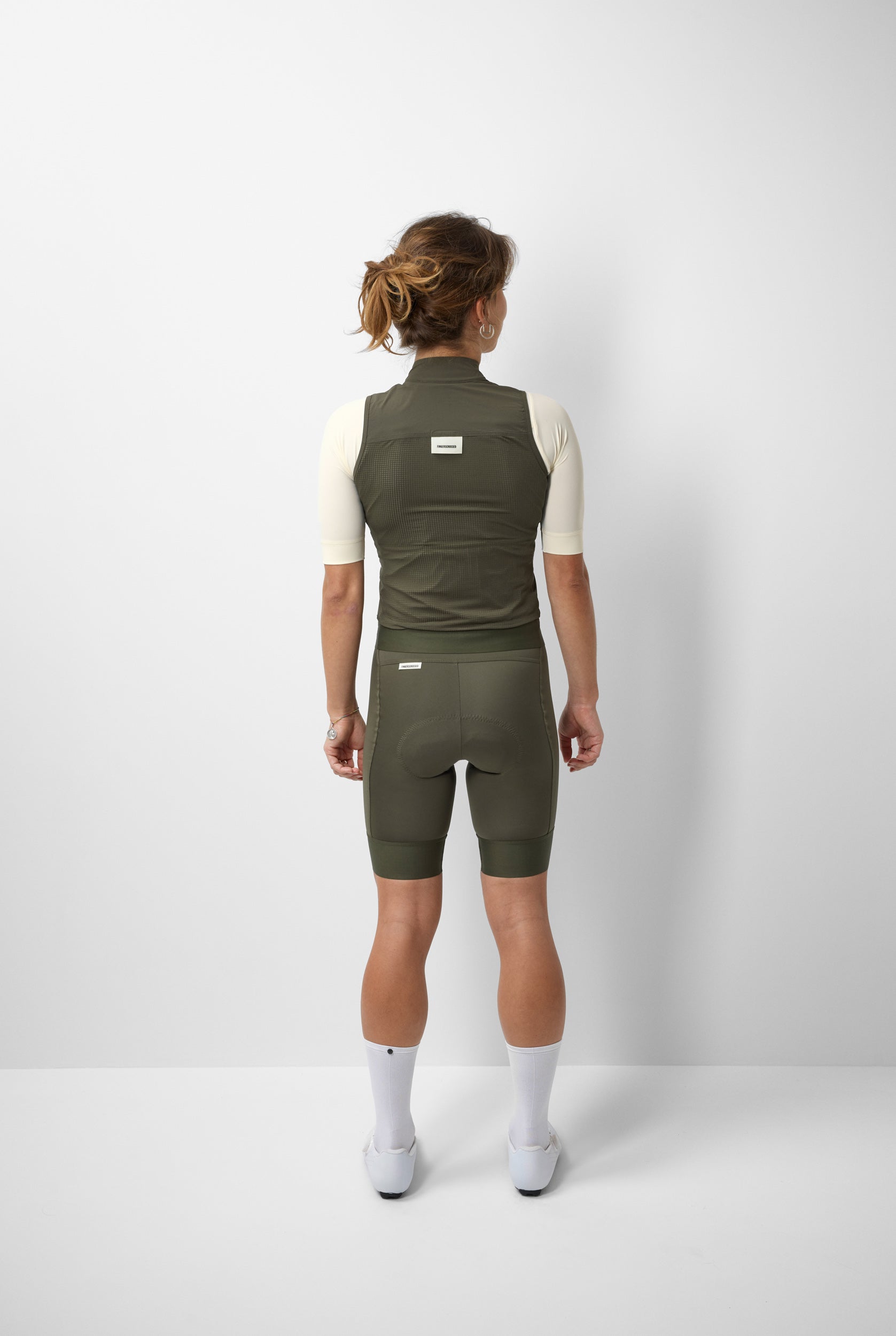 #ROAD WIND VEST WOMEN OLIVE