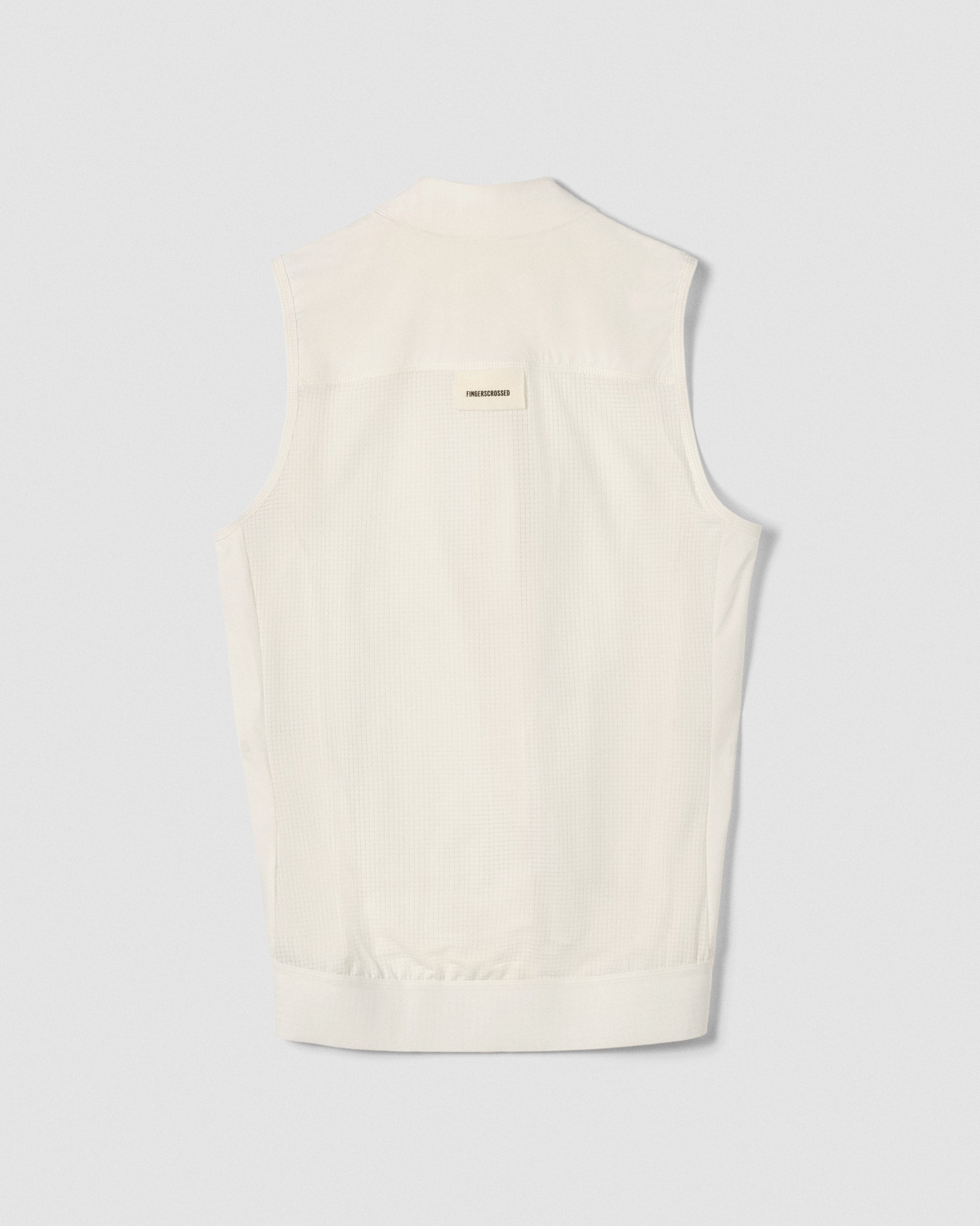 #ROAD WIND VEST MEN ANTIQUE CREAM
