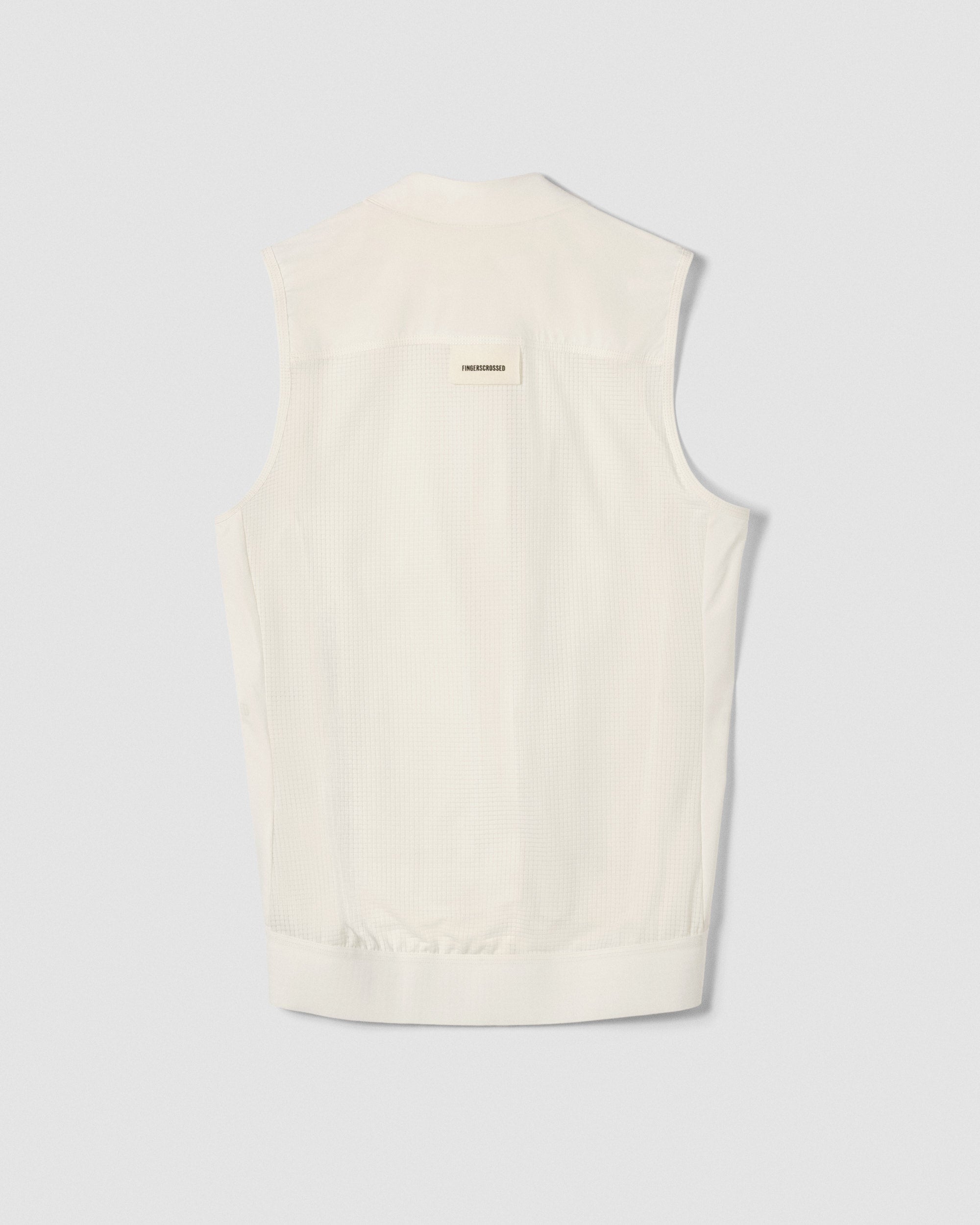 #ROAD WIND VEST WOMEN ANTIQUE CREAM