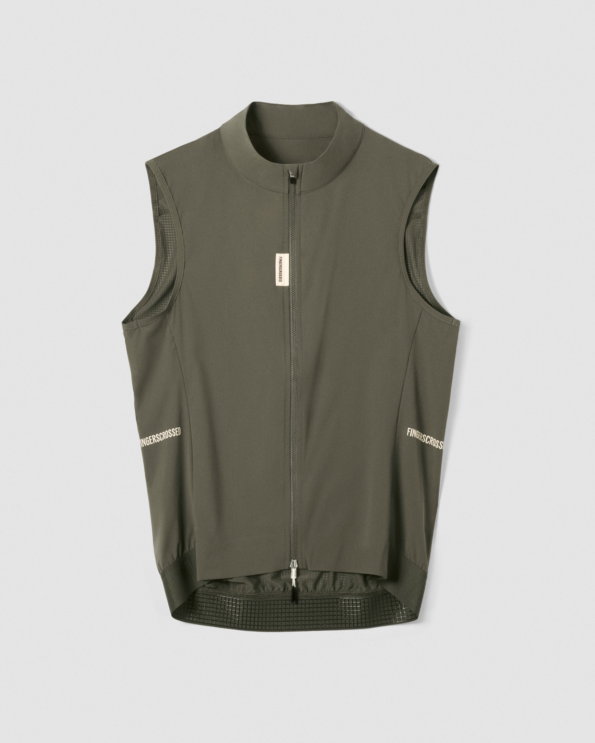 #ROAD WIND VEST WOMEN OLIVE