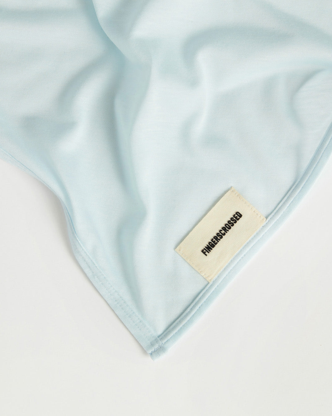 #TRIANGLE SCARF BAVARIAN BLUE