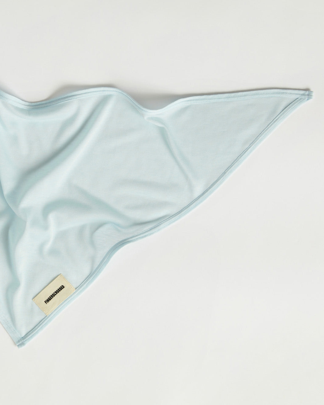 #TRIANGLE SCARF BAVARIAN BLUE