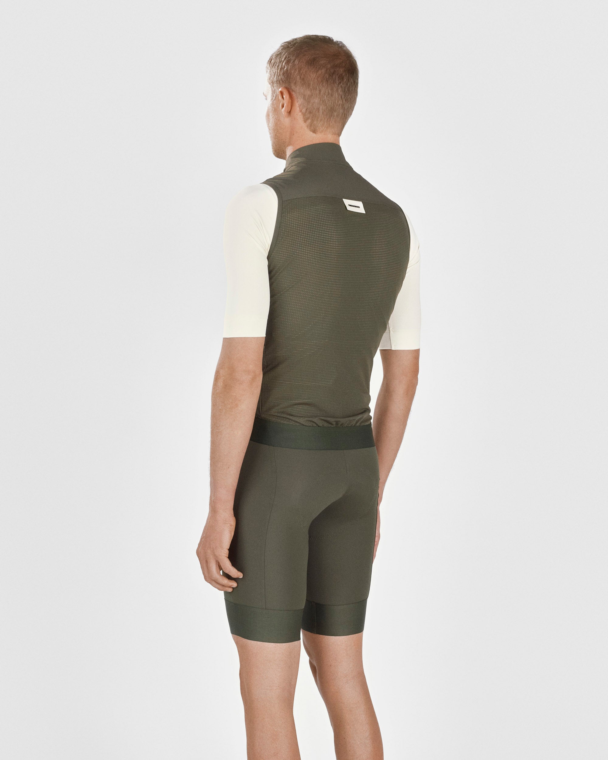 #ROAD WIND VEST MEN OLIVE