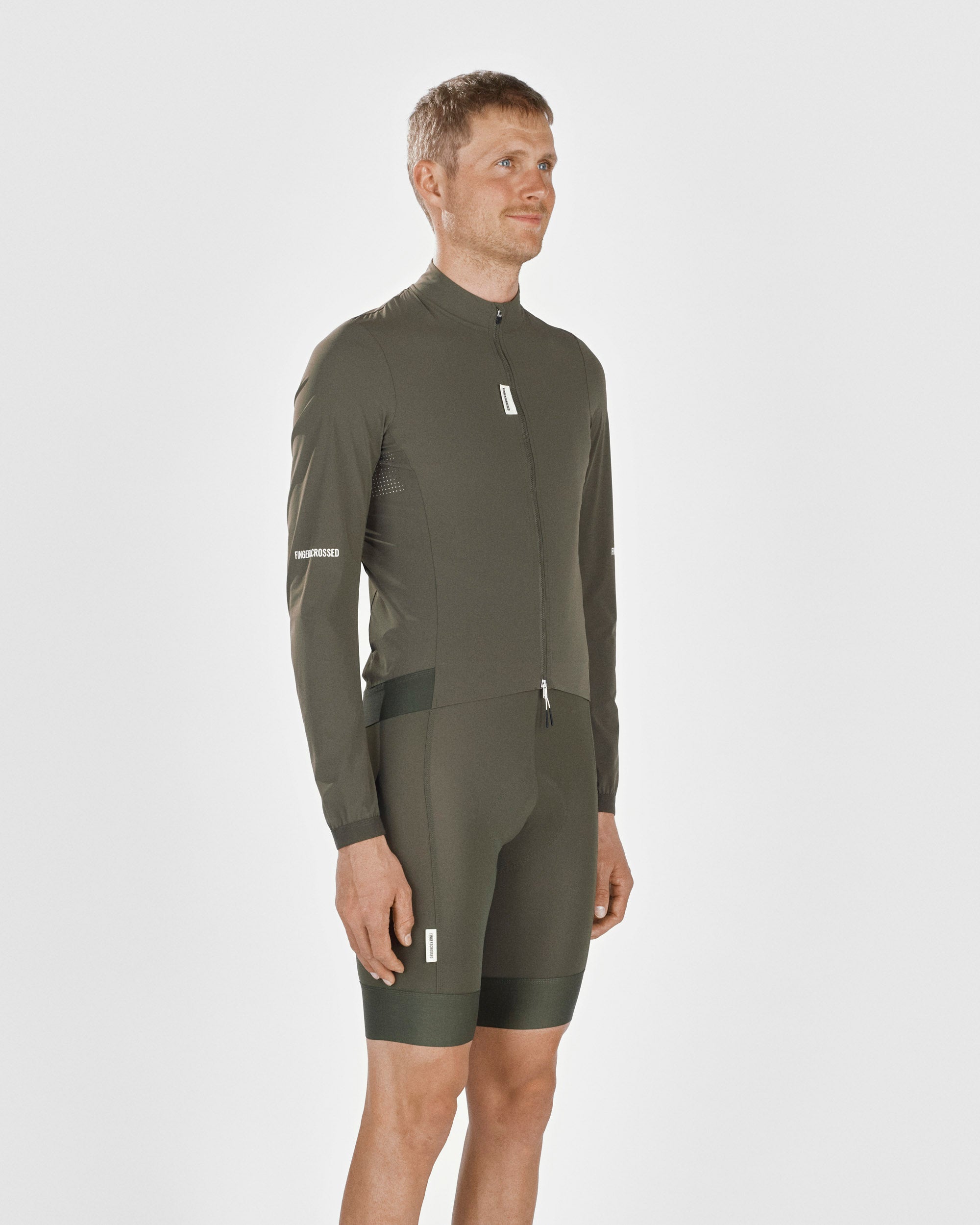 #ROAD WIND JACKET MEN OLIVE