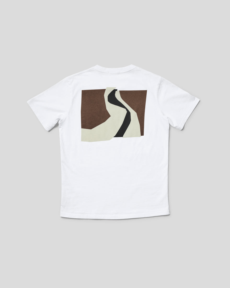 #TEE MOVEMENT COLLAGE WHITE