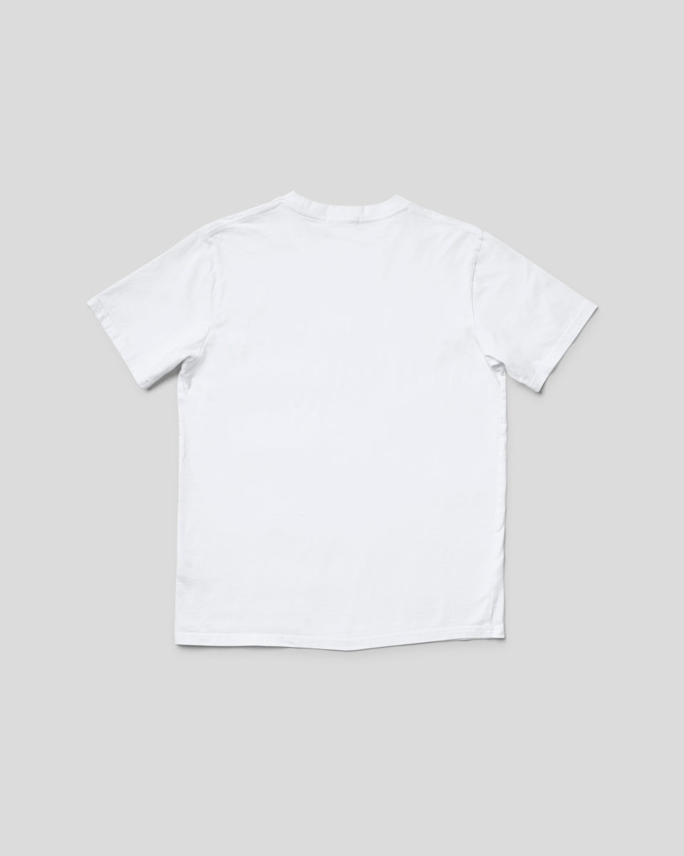 #TEE CLASSIC LOGO WHITE