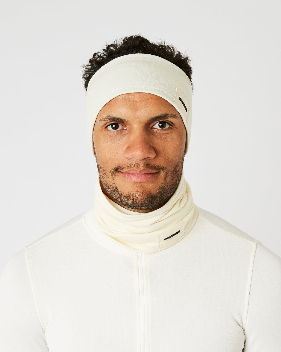 #2 SET HEADBAND + TUBE SCARF TOFU