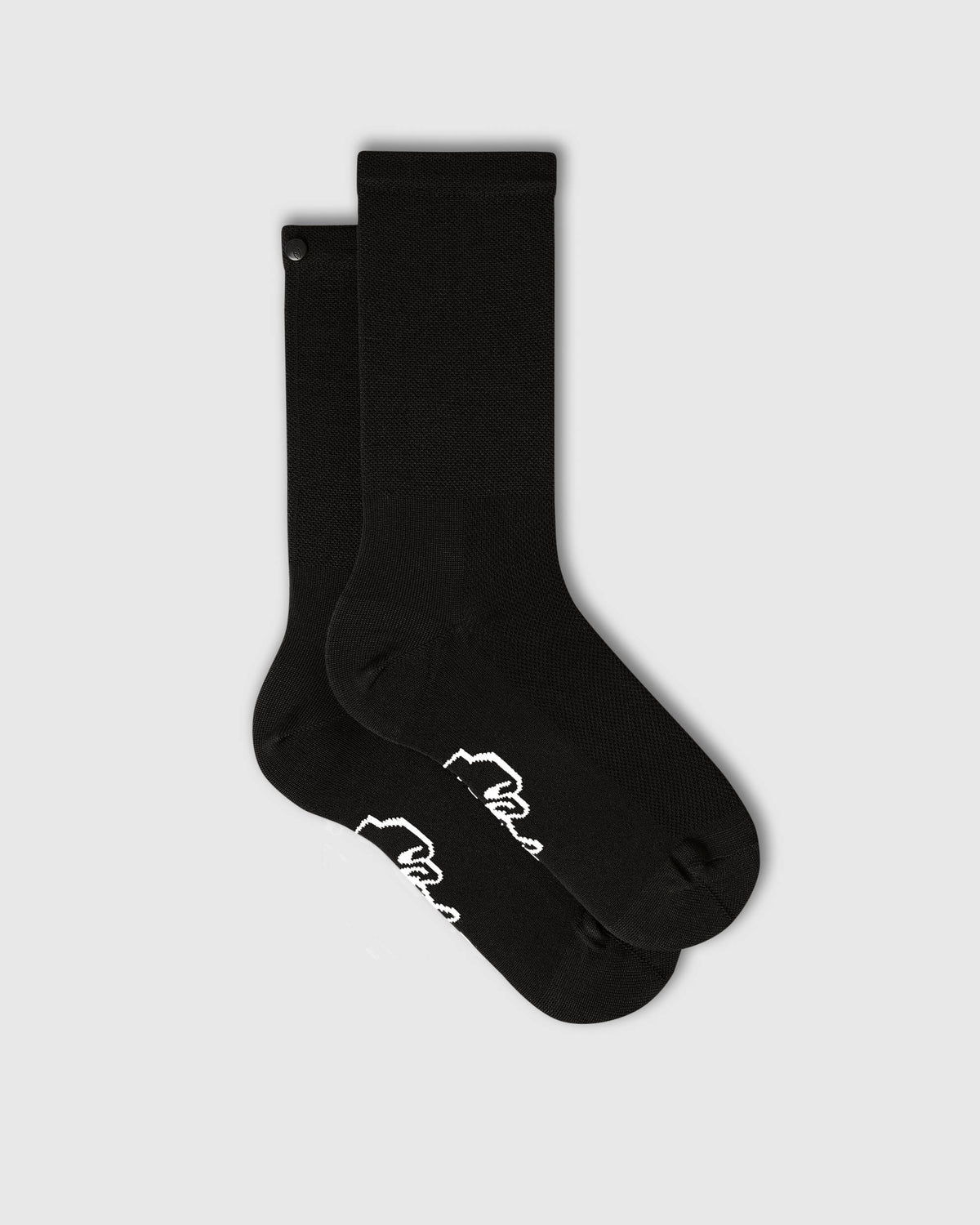 001 CLASSIC BLACK - black cycling socks