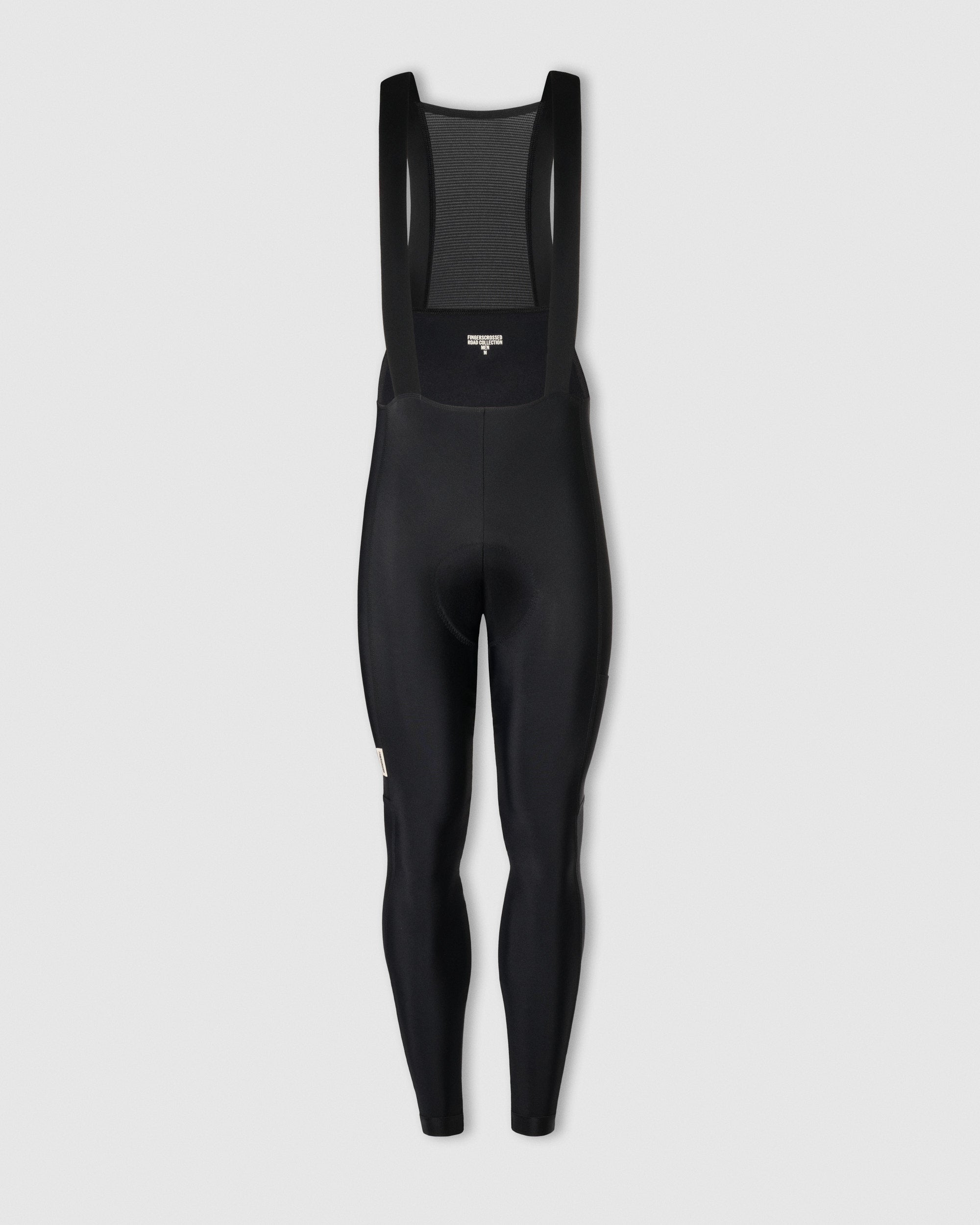 #ROAD BIB LONG THERMAL MEN BLACK