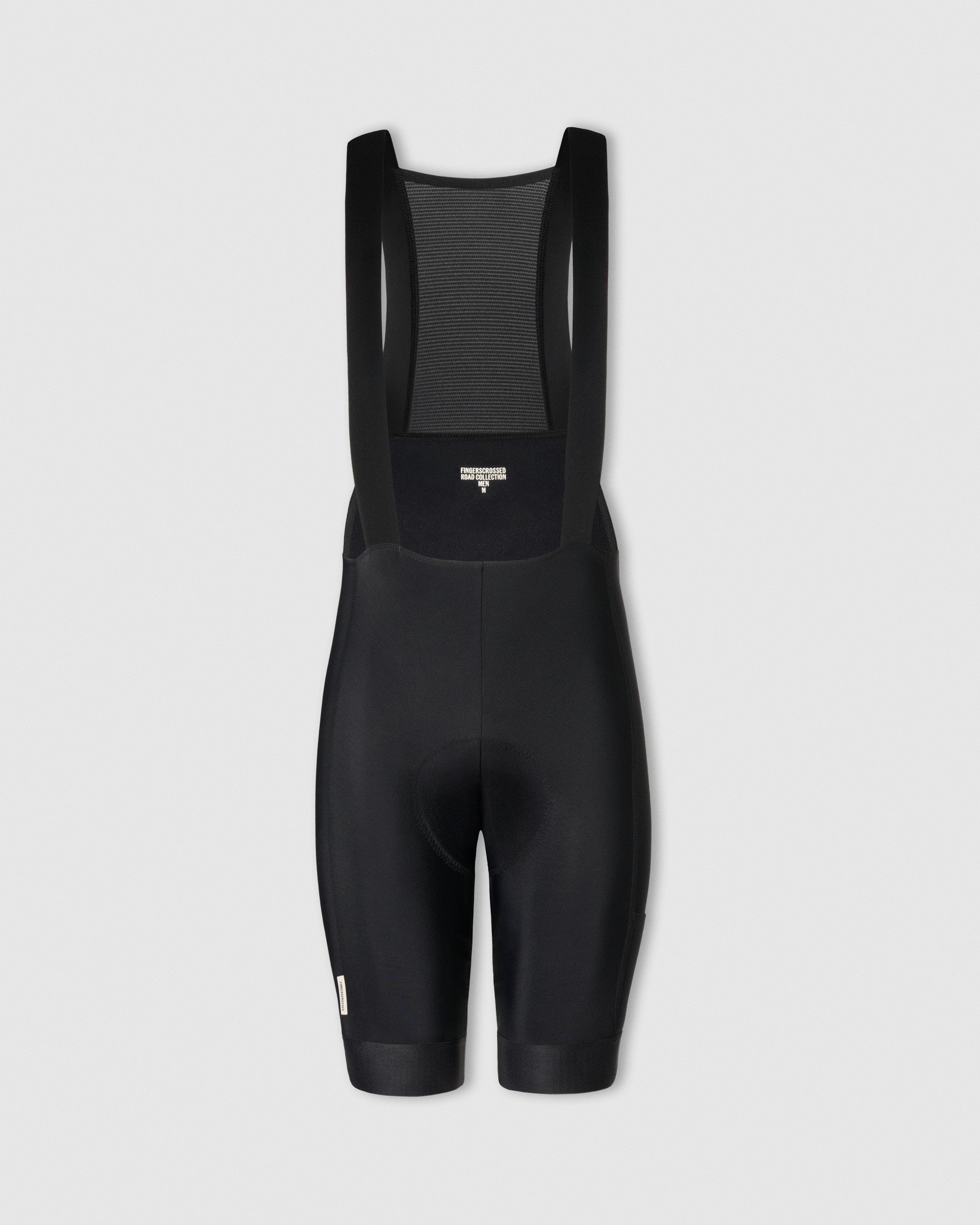 #ROAD BIB THERMAL MEN BLACK