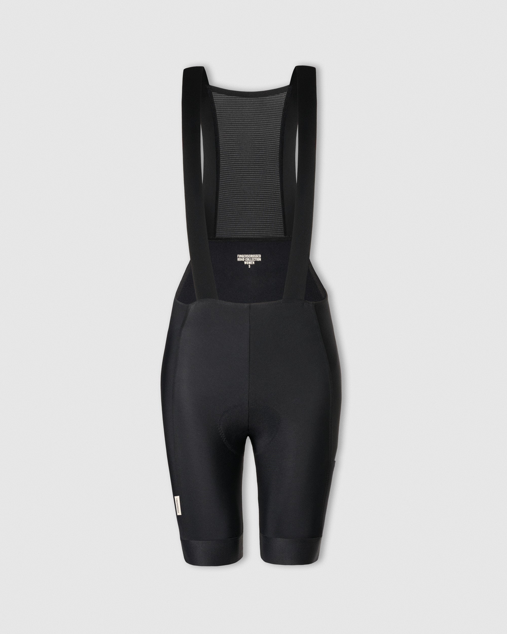 #ROAD BIB THERMAL WOMEN BLACK