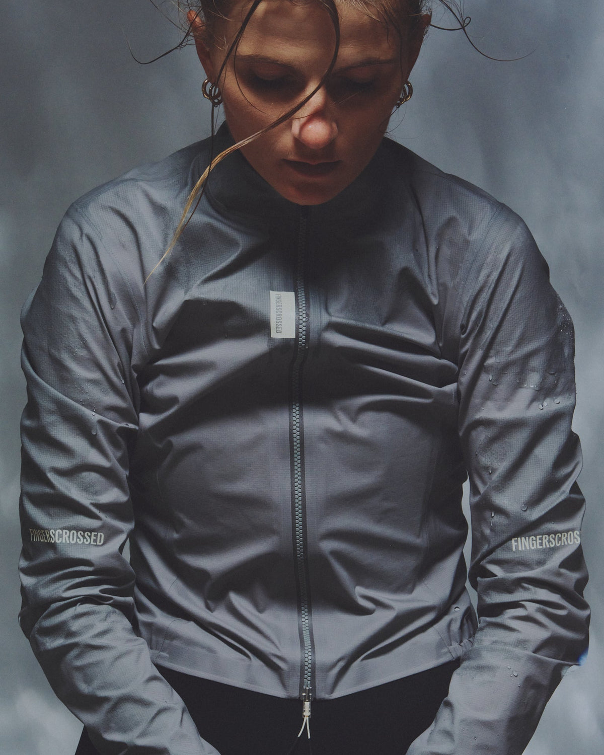#ROAD RAIN JACKET DAMEN MORNING FOG