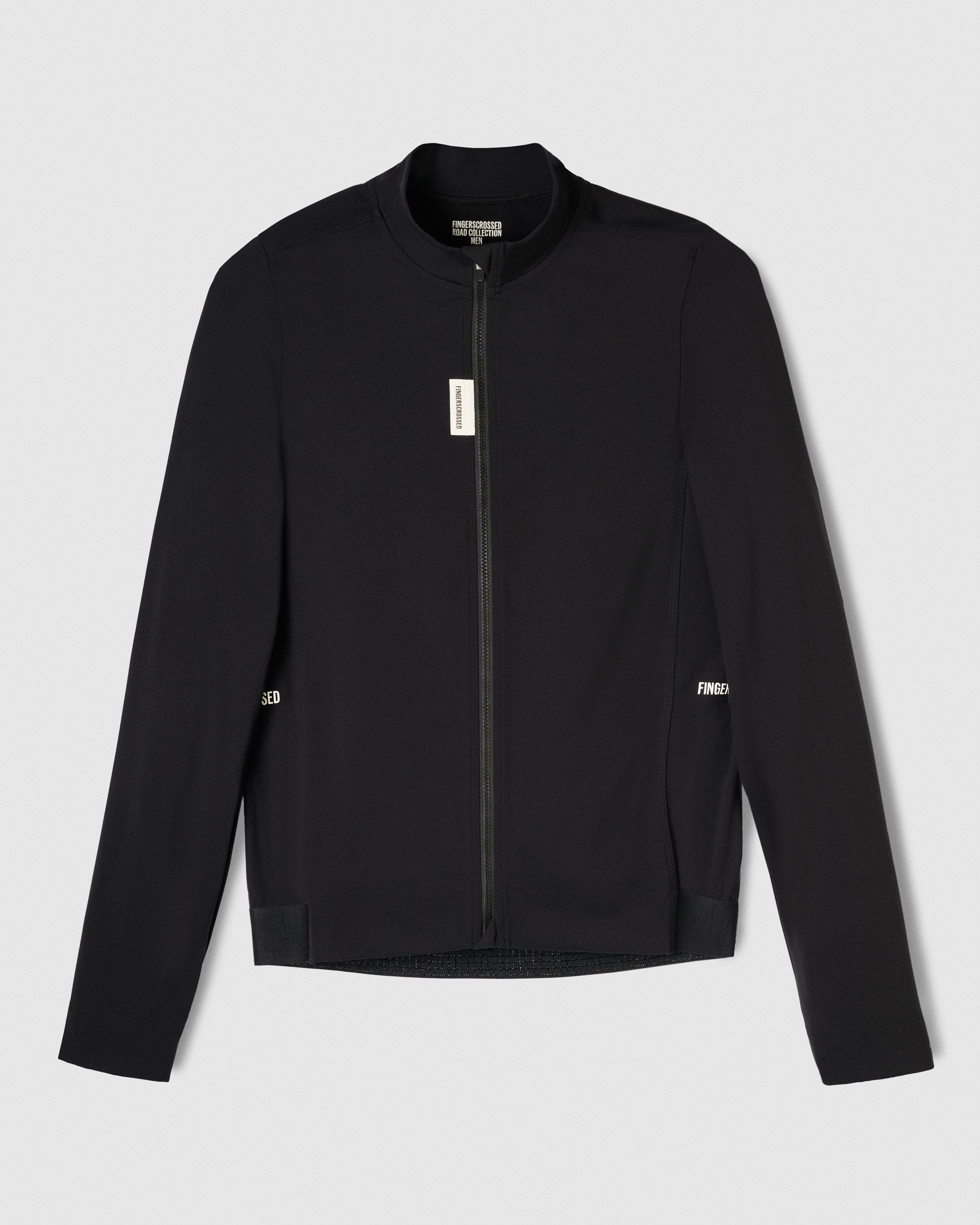 #ROAD JERSEY LS MEN BLACK