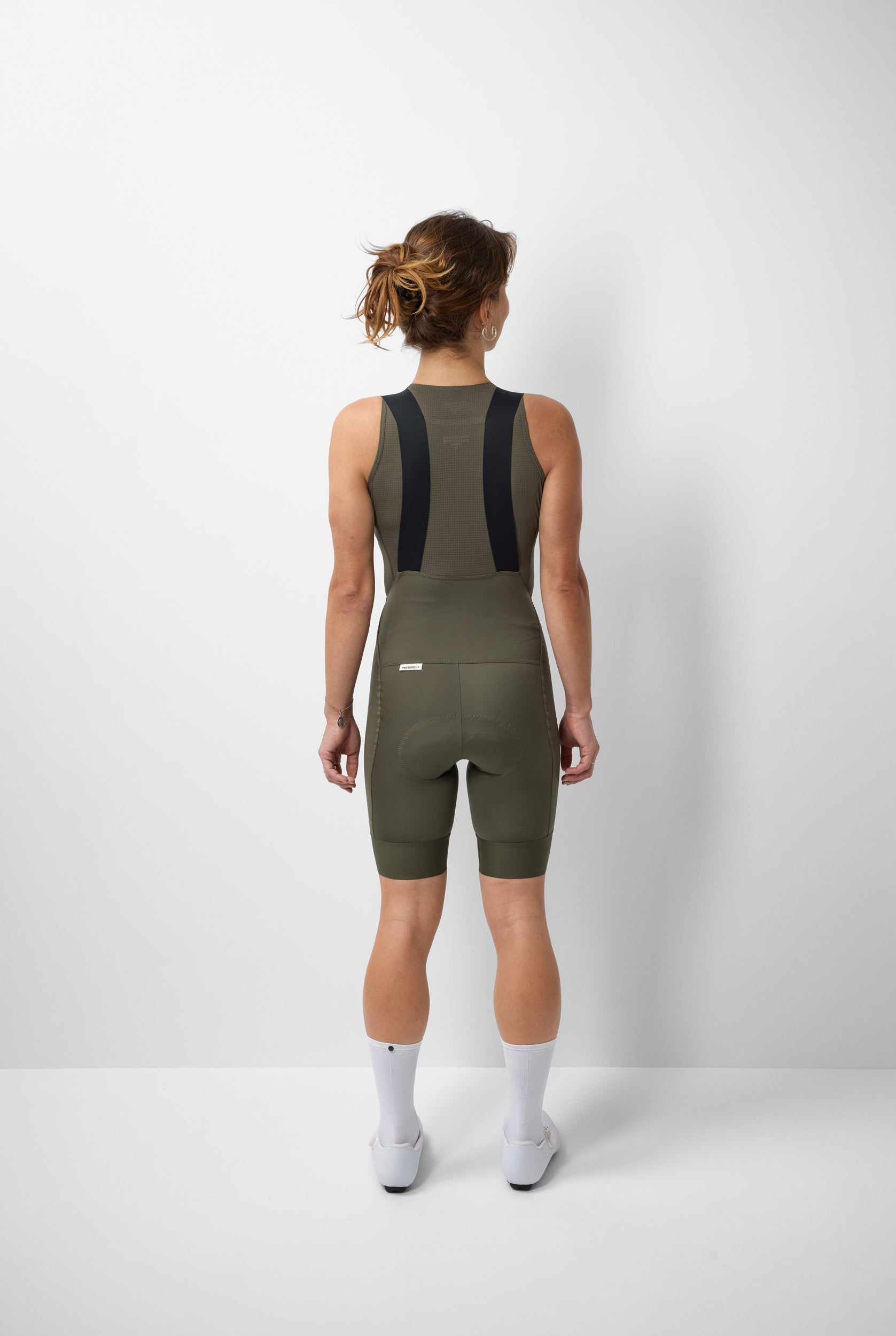 #ROAD BIB DAMEN OLIVE