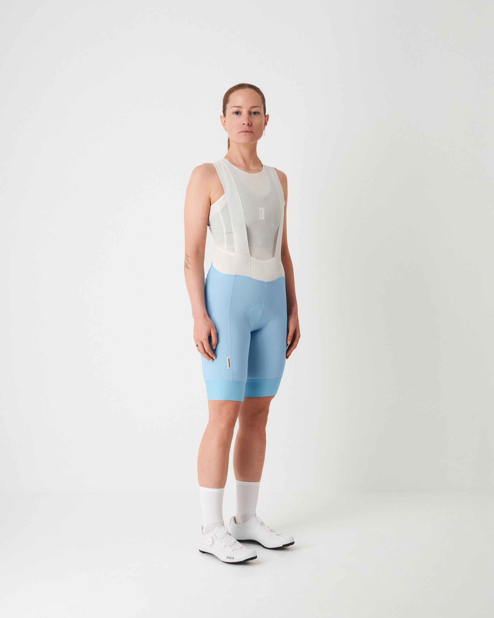 #ROAD BIB LIGHT PLUS+ WOMEN HIMMELBLAU