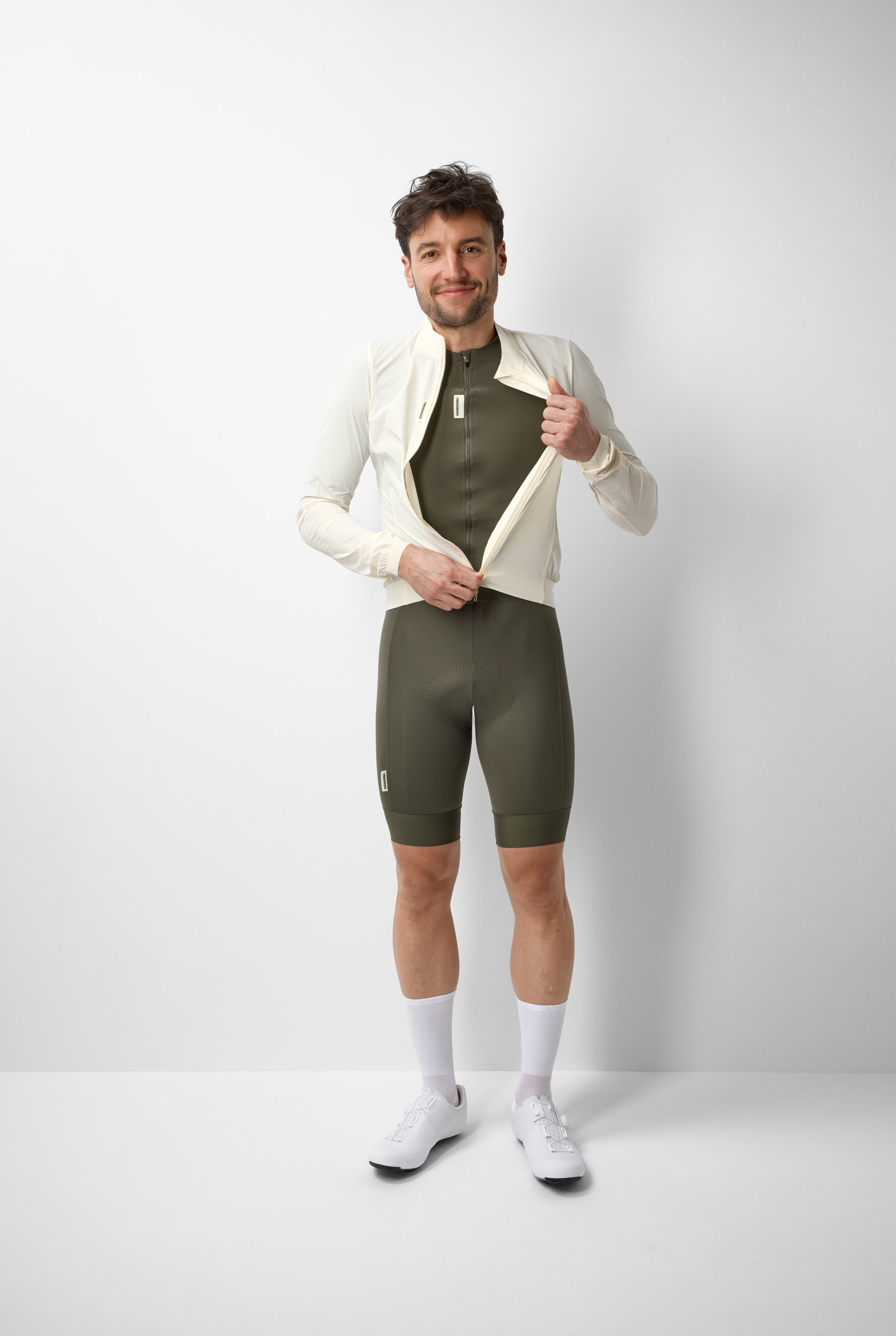 #ROAD WIND JACKET MEN ANTIQUE CREAM