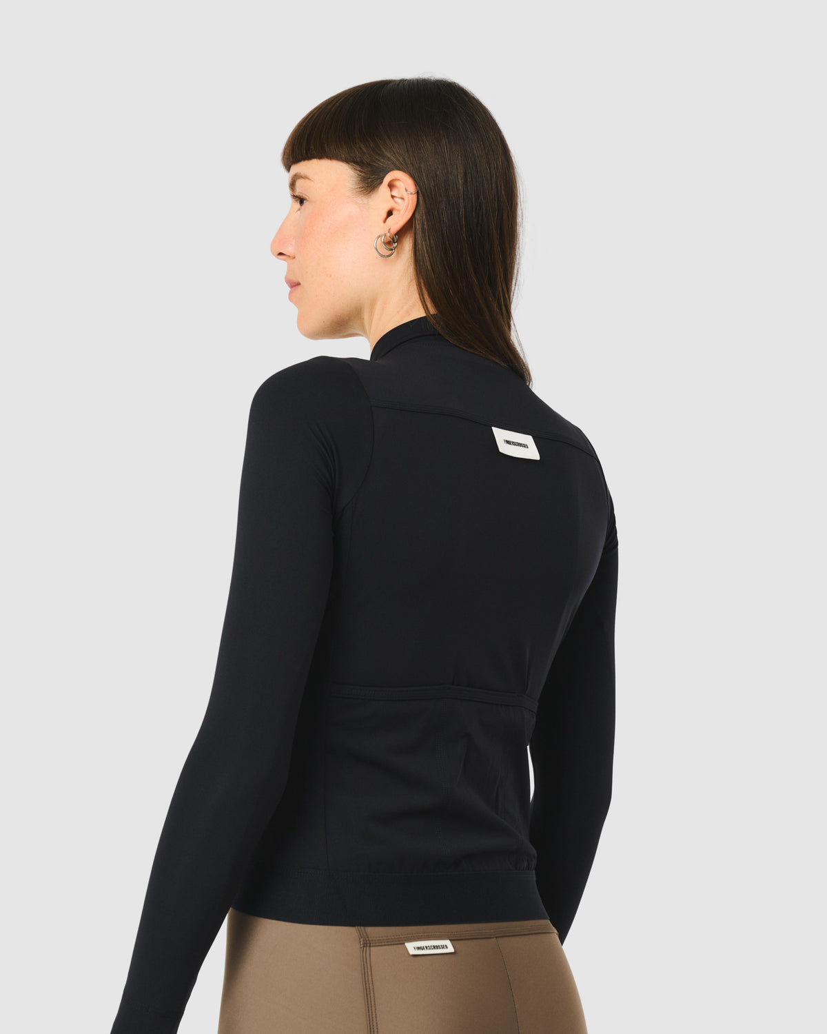 #ROAD JERSEY LS WOMEN BLACK