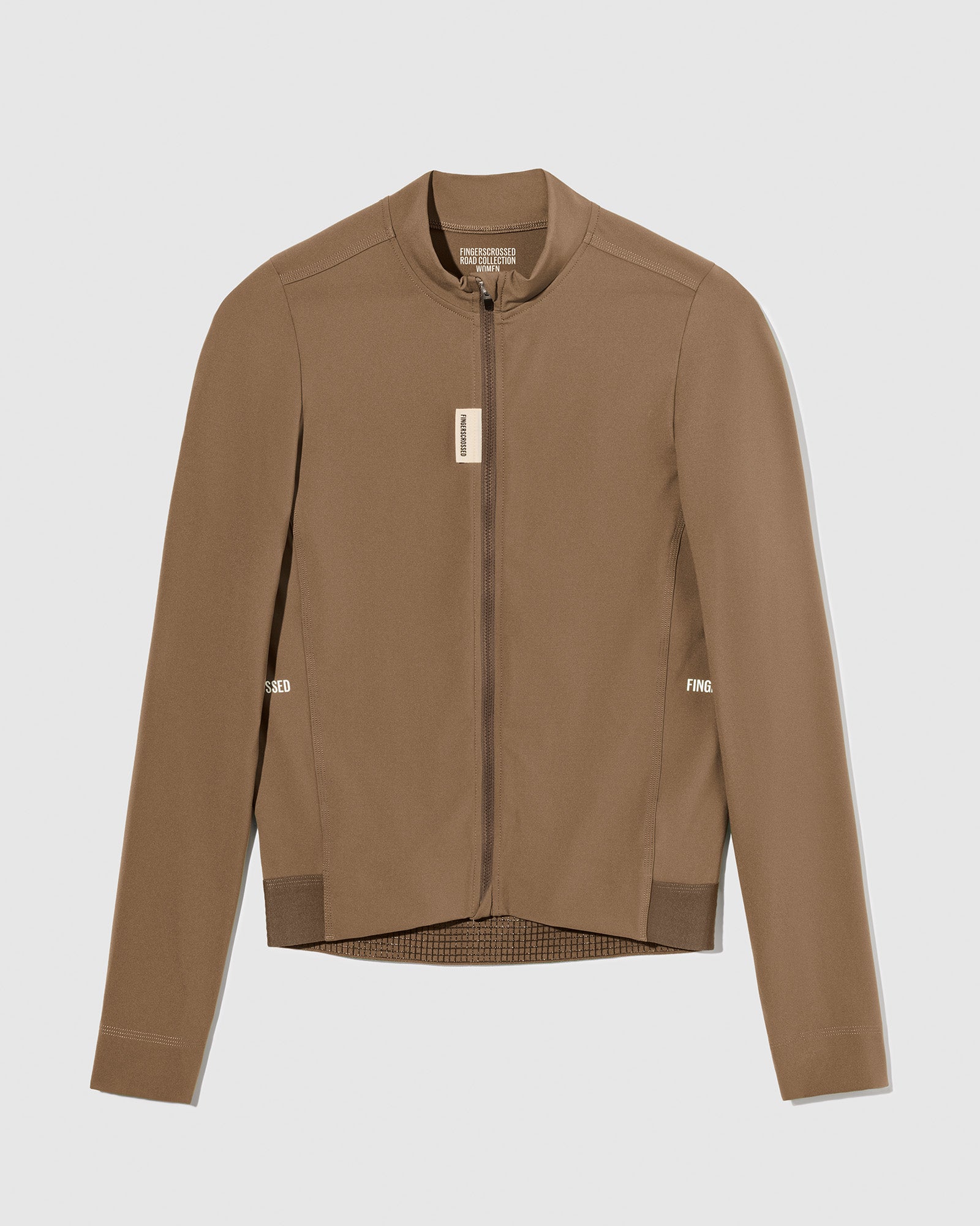 #ROAD JERSEY LS DAMEN GROUND