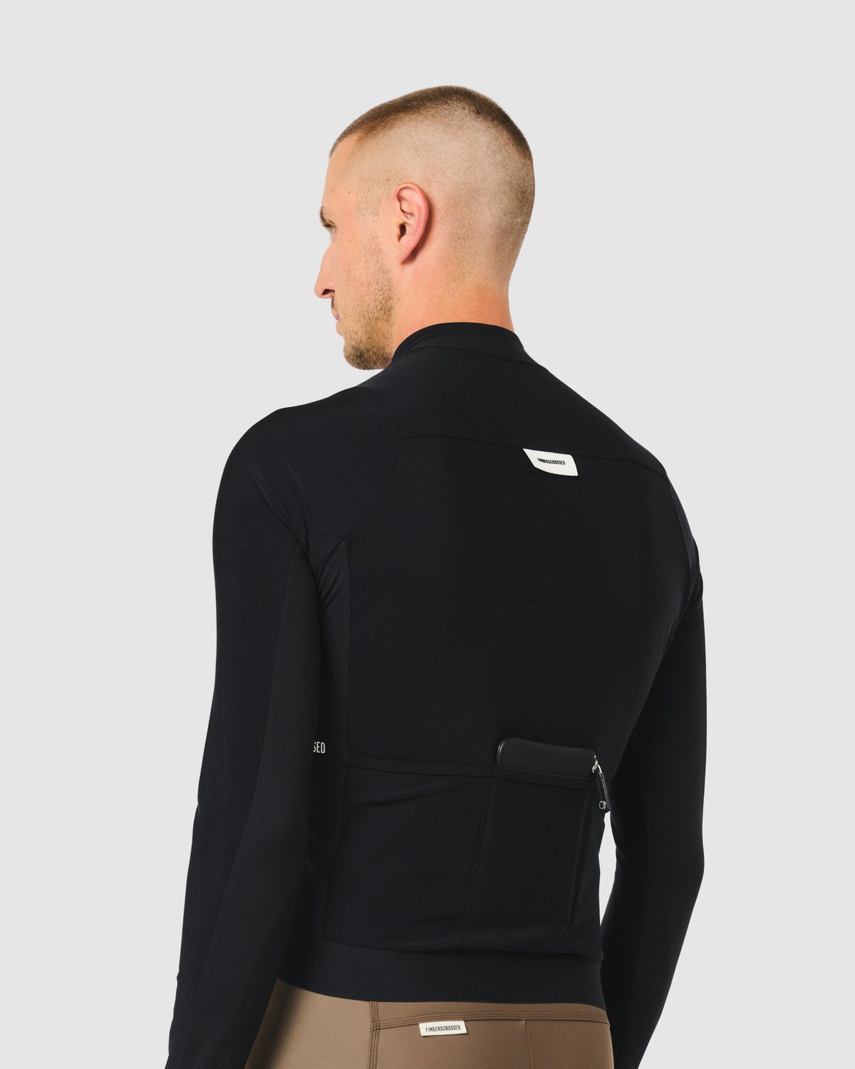 #ROAD JERSEY LS THERMAL MEN BLACK