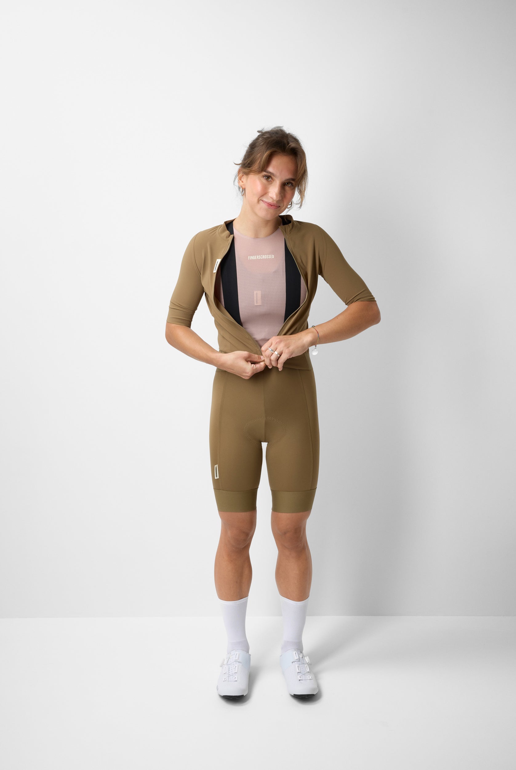 #ROAD JERSEY WOMEN WALNUT