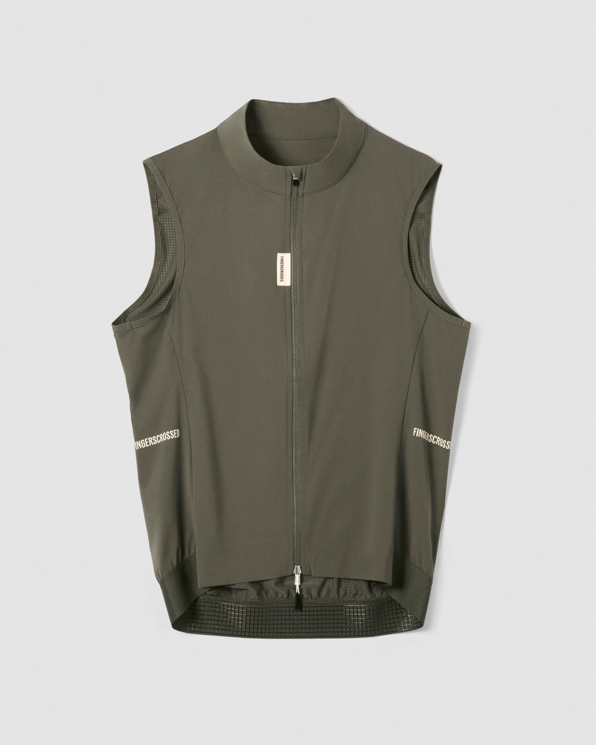 #ROAD WIND VEST MEN OLIVE