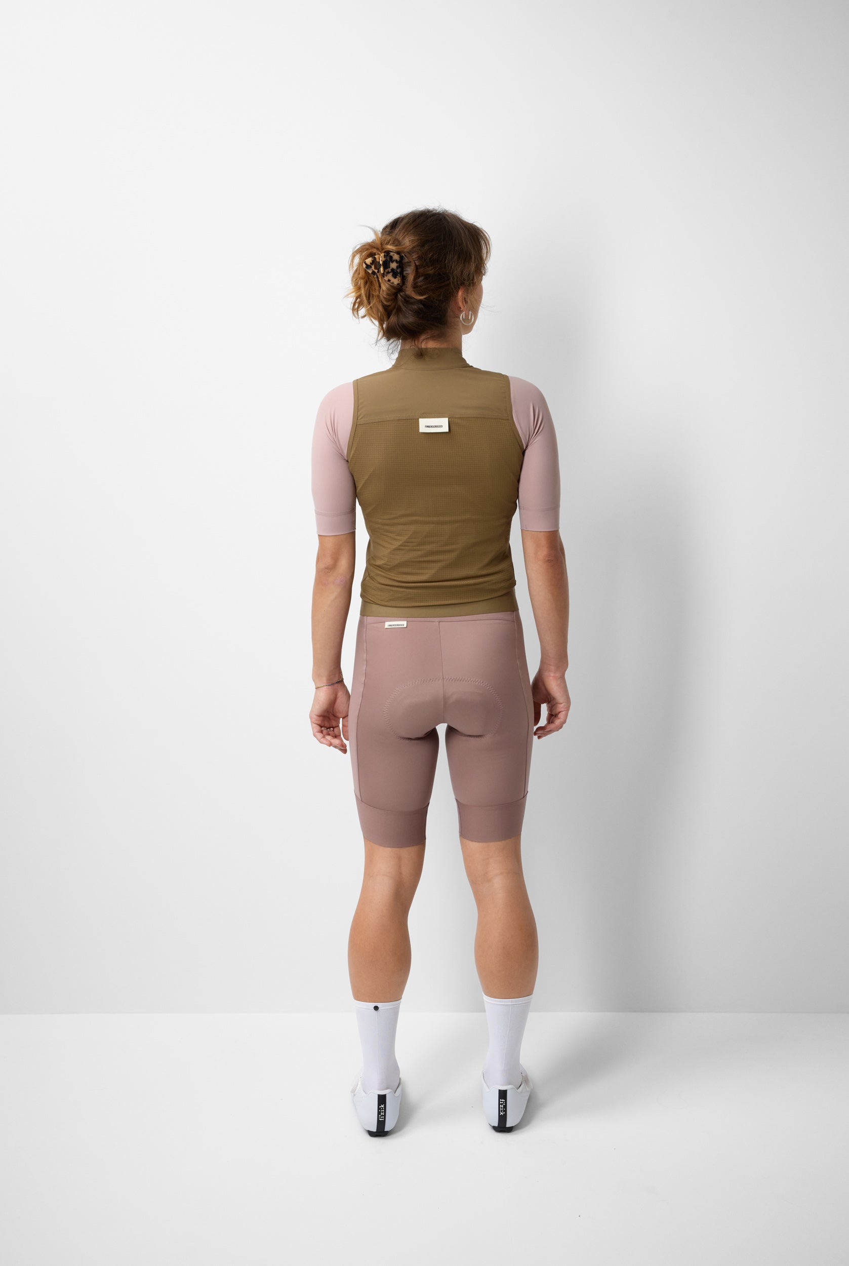 #ROAD WIND VEST WOMEN WALNUT