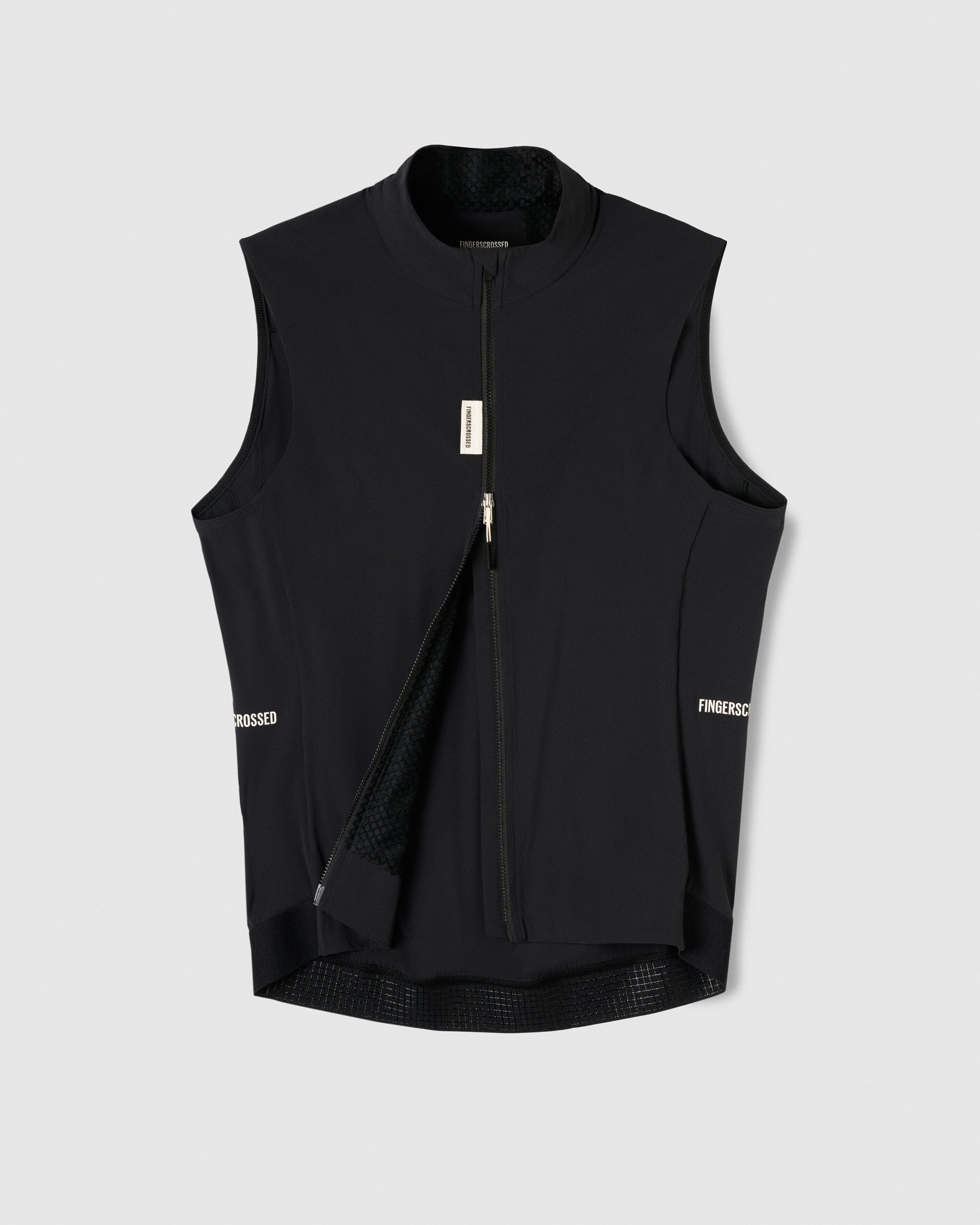 #ROAD WIND VEST INSULATED MEN BLACK